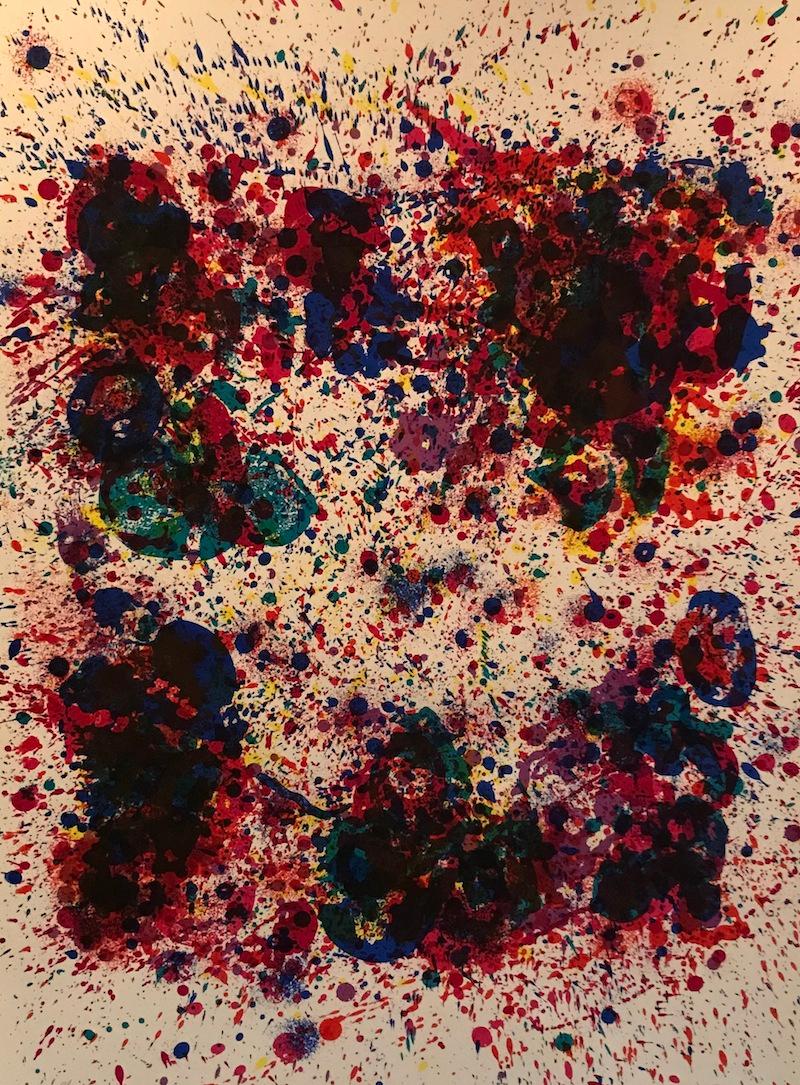 Spun for James Kirsch - Print by Sam Francis