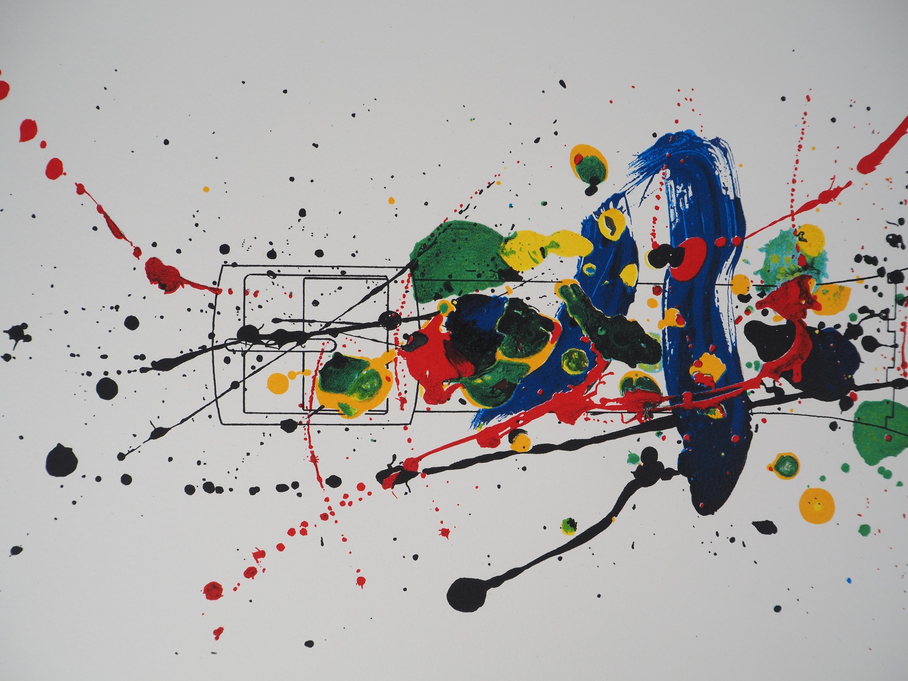 Sam FRANCIS
Color explosion, 1992

Original lithograph
Unsigned
On Arches vellum 86.5 x 29.5 cm
Numbered on the back
Authenticated by Moulot blind stamp

INFORMATION : Edited by Galerie Piltzer and Swatch in 1992 for the 'Swatch Art Special'