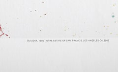 Taiaisha, Abstract Expressionist Poster by Sam Francis