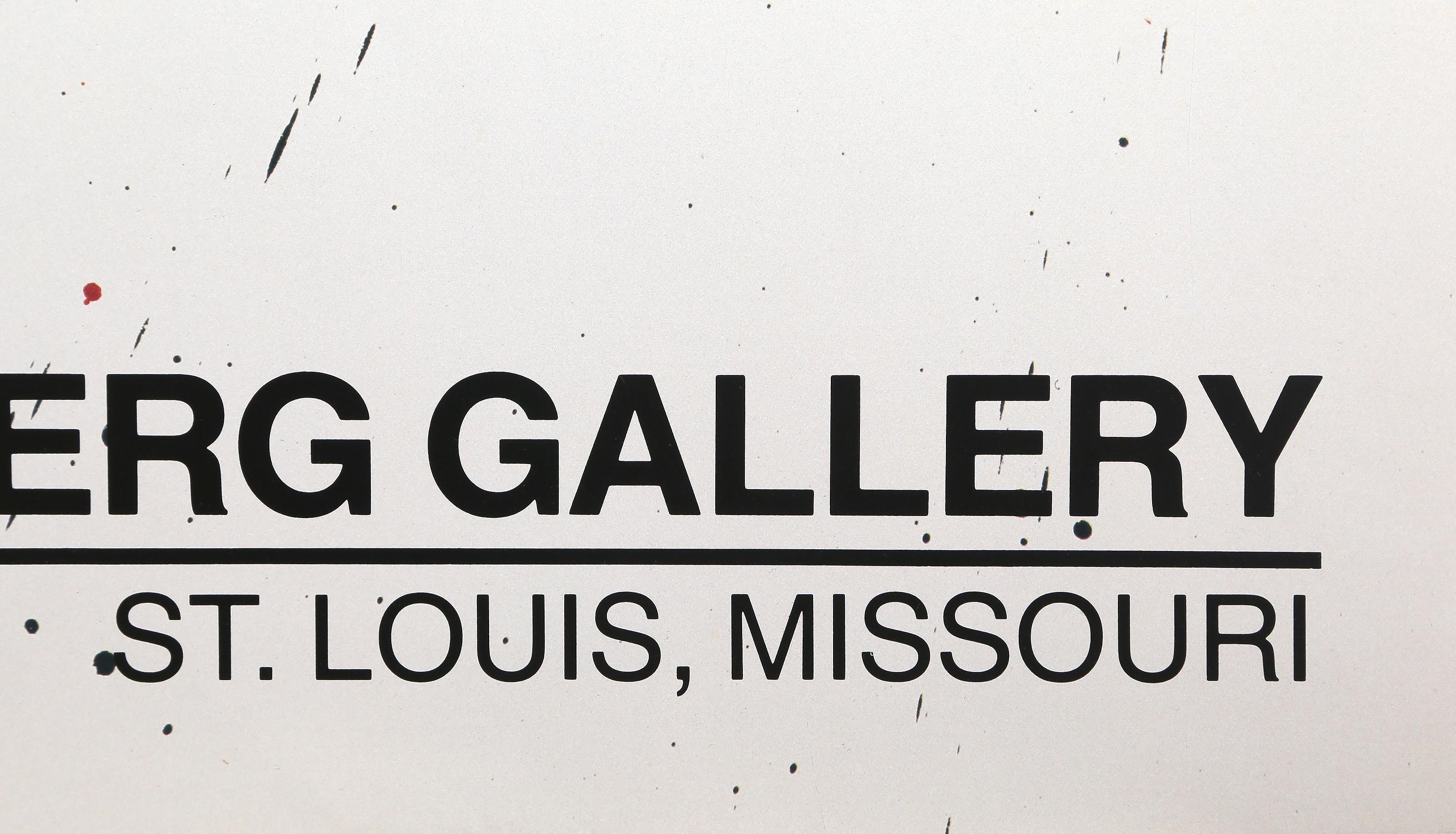 The Greenberg Gallery, Abstract Expressionist Poster by Sam Francis For Sale 2