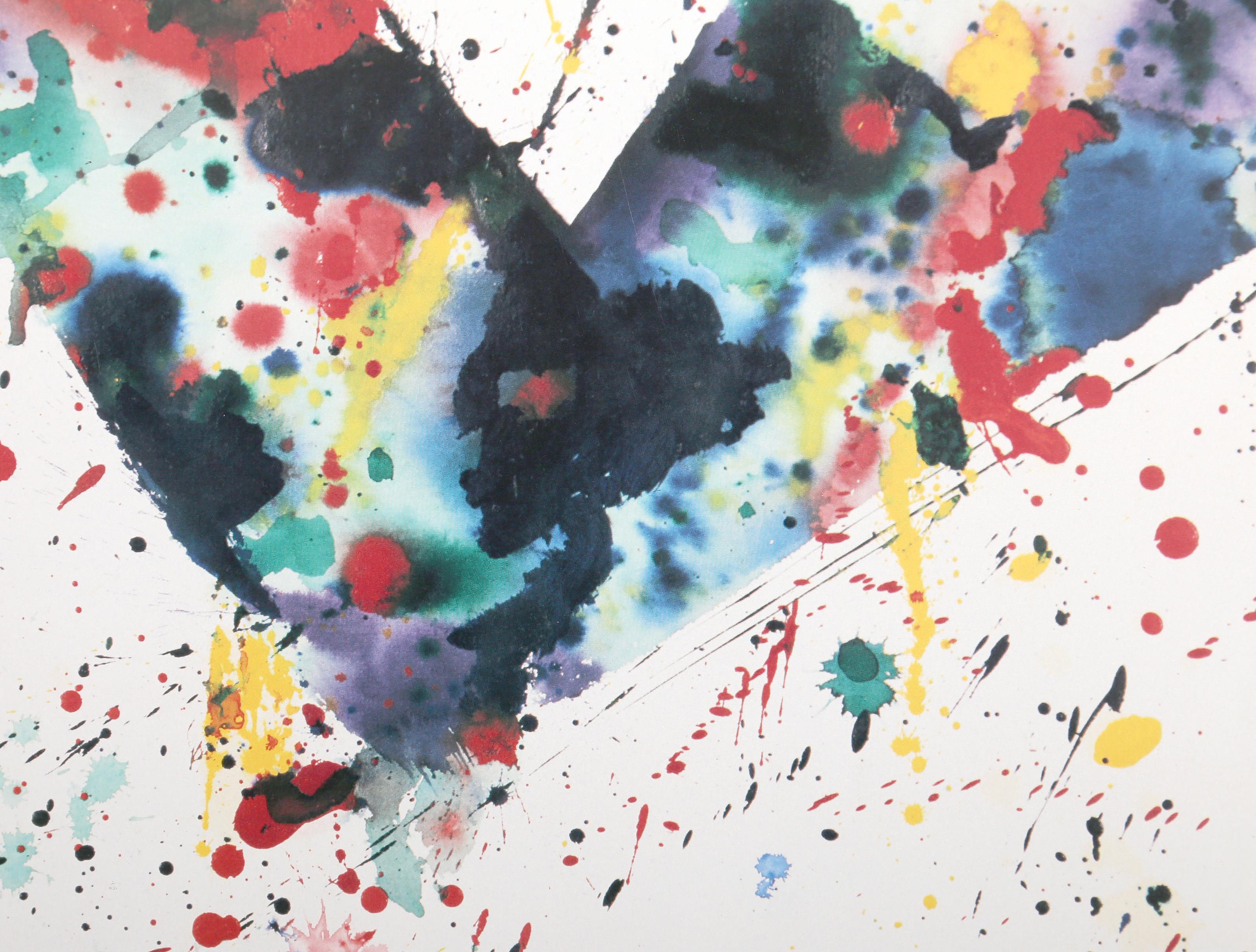 The Greenberg Gallery, Abstract Expressionist Poster by Sam Francis For Sale 3