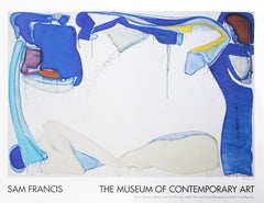 The Museum of Contemporary Art, Abstract Expressionist Poster by Sam Francis