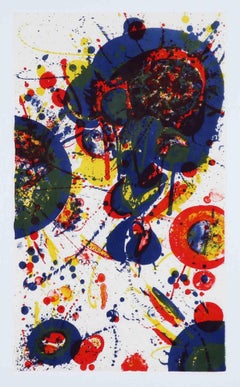 Tokyo Mon Amour - Lithograph by Sam Francis - 1963