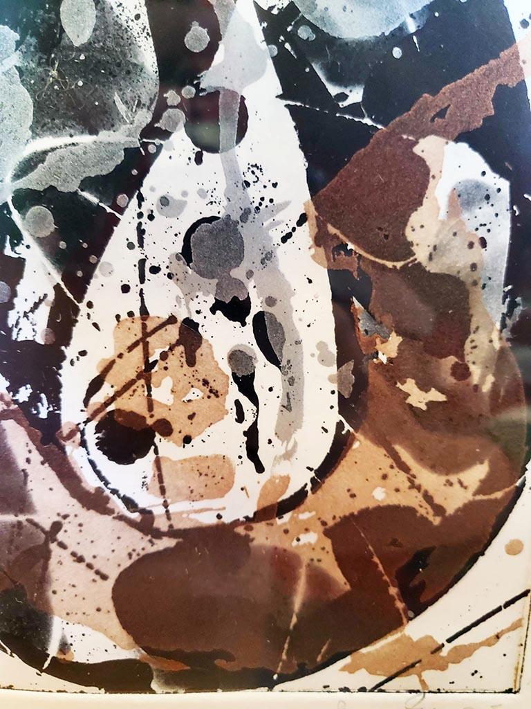 Untitled, 1985 - Abstract Expressionist Print by Sam Francis