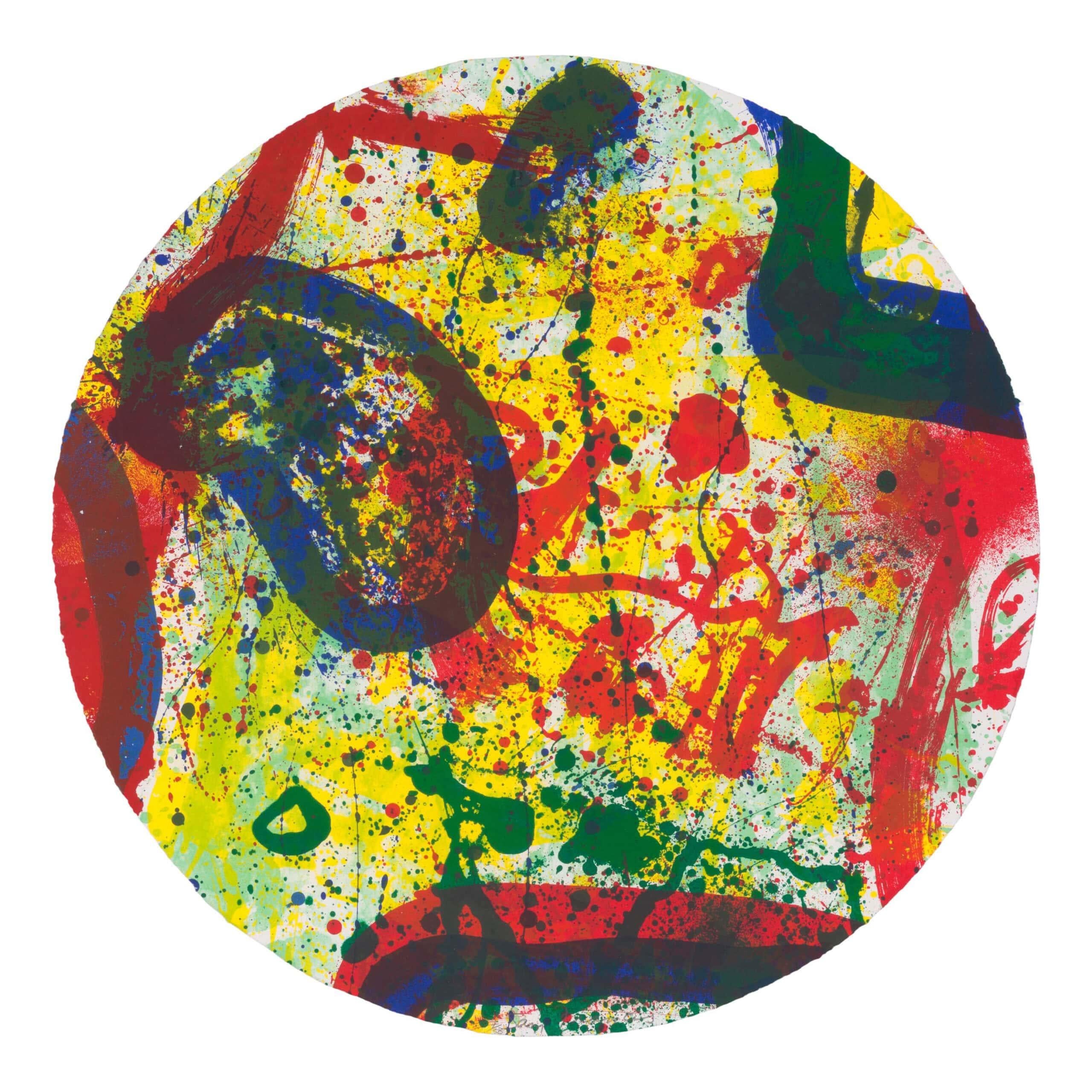 Sam Francis Abstract Print - Untitled, 1994