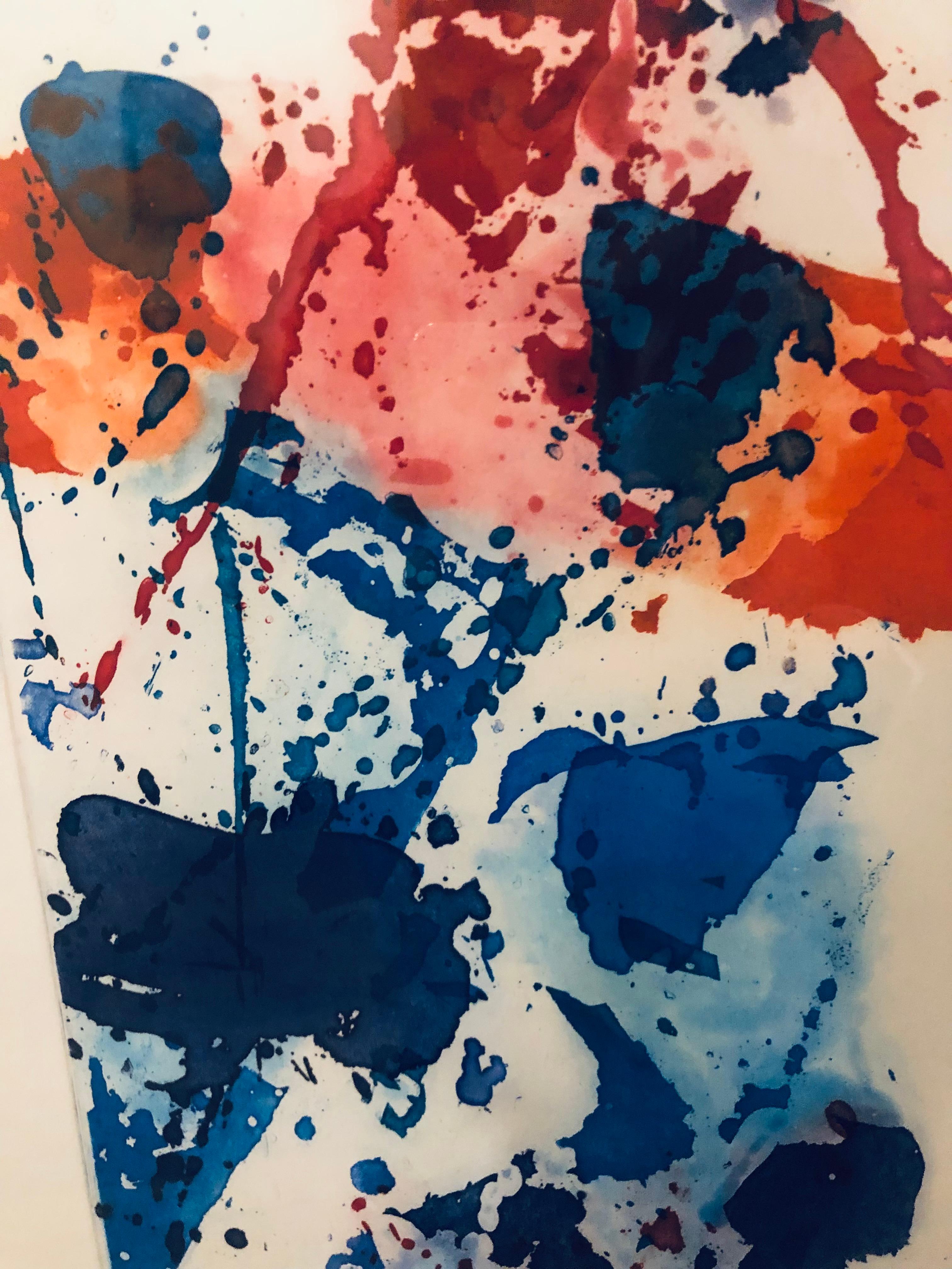 Untitled, Artist Proof - Contemporary Print by Sam Francis