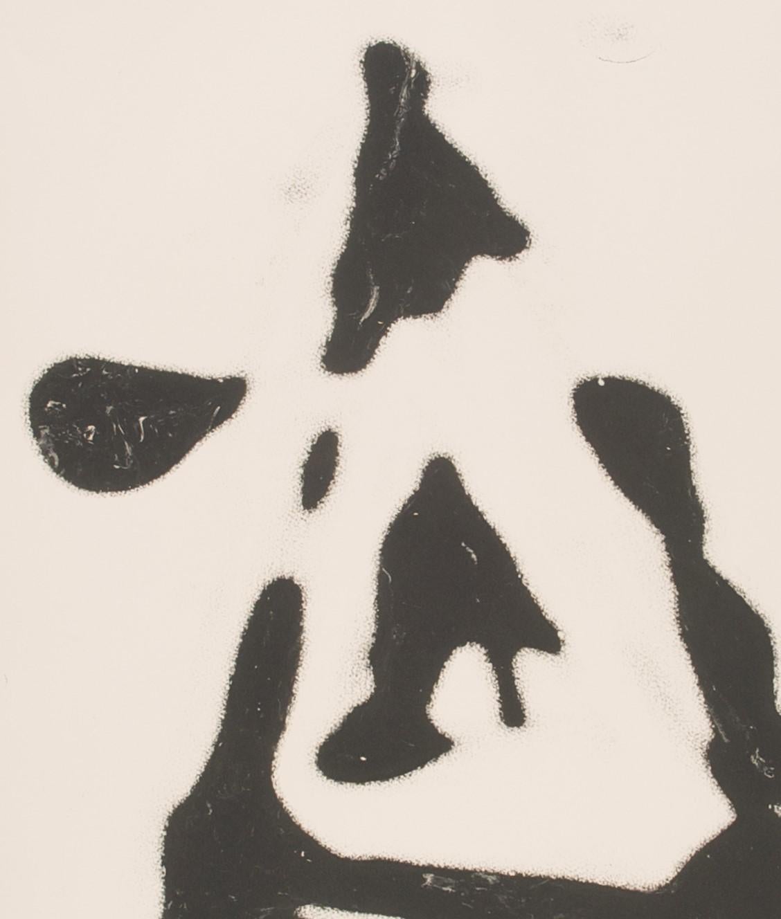 Untitled (SF129s), datant de 1974-1976, est un monotype en sérigraphie sur papier fait main, de format 30 x 22,5 pouces, portant au verso le cachet de la succession (copie du certificat de succession de Francis dans le dossier). Encadré dans un