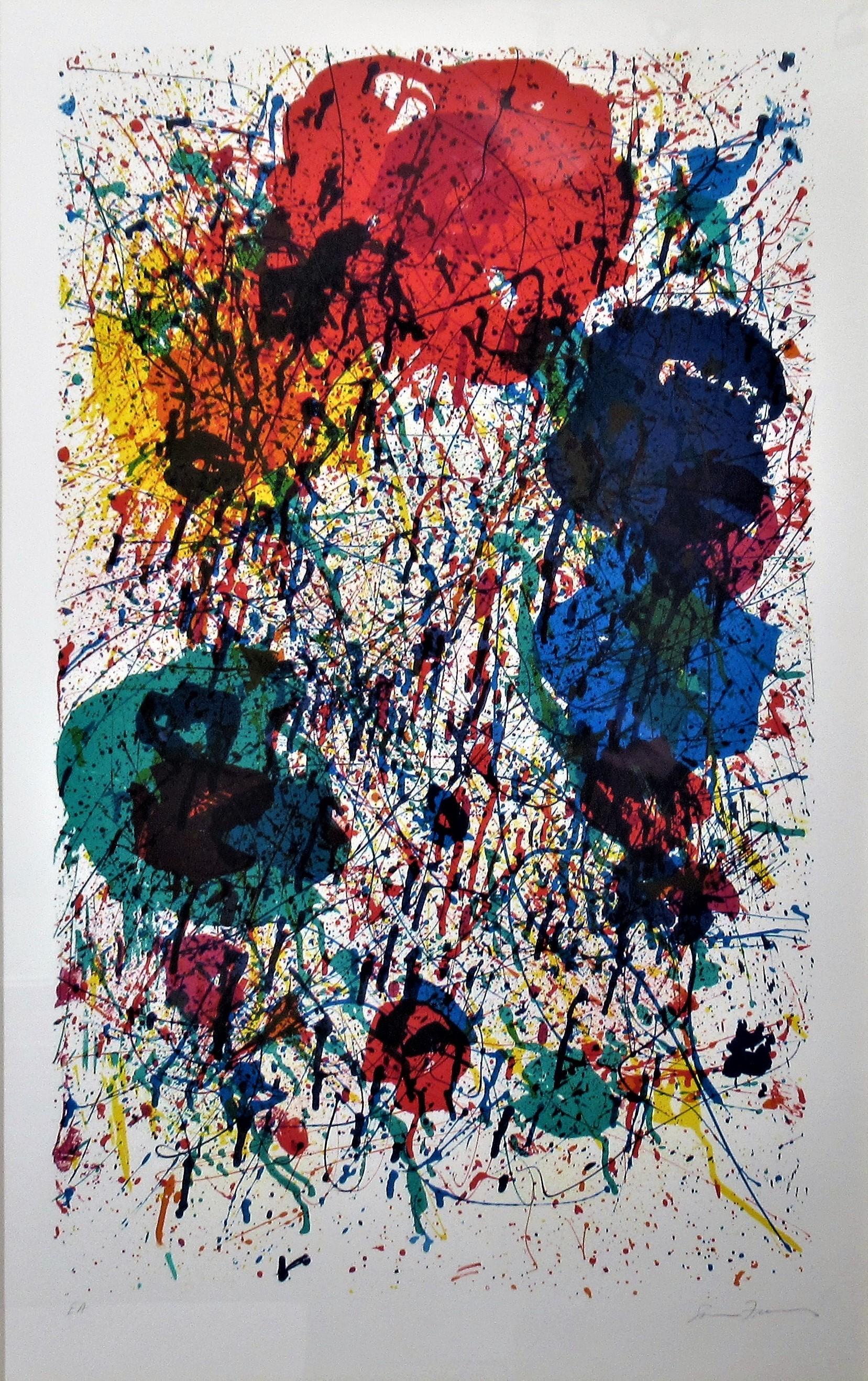 Untitled - Print by Sam Francis