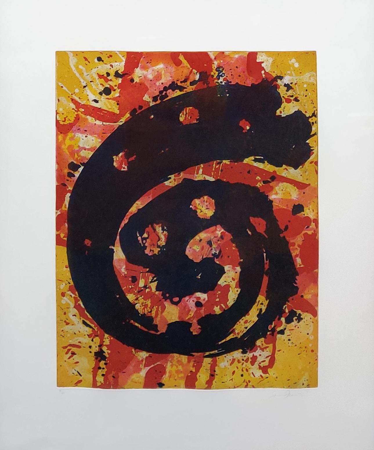 UNTITLED - Print by Sam Francis