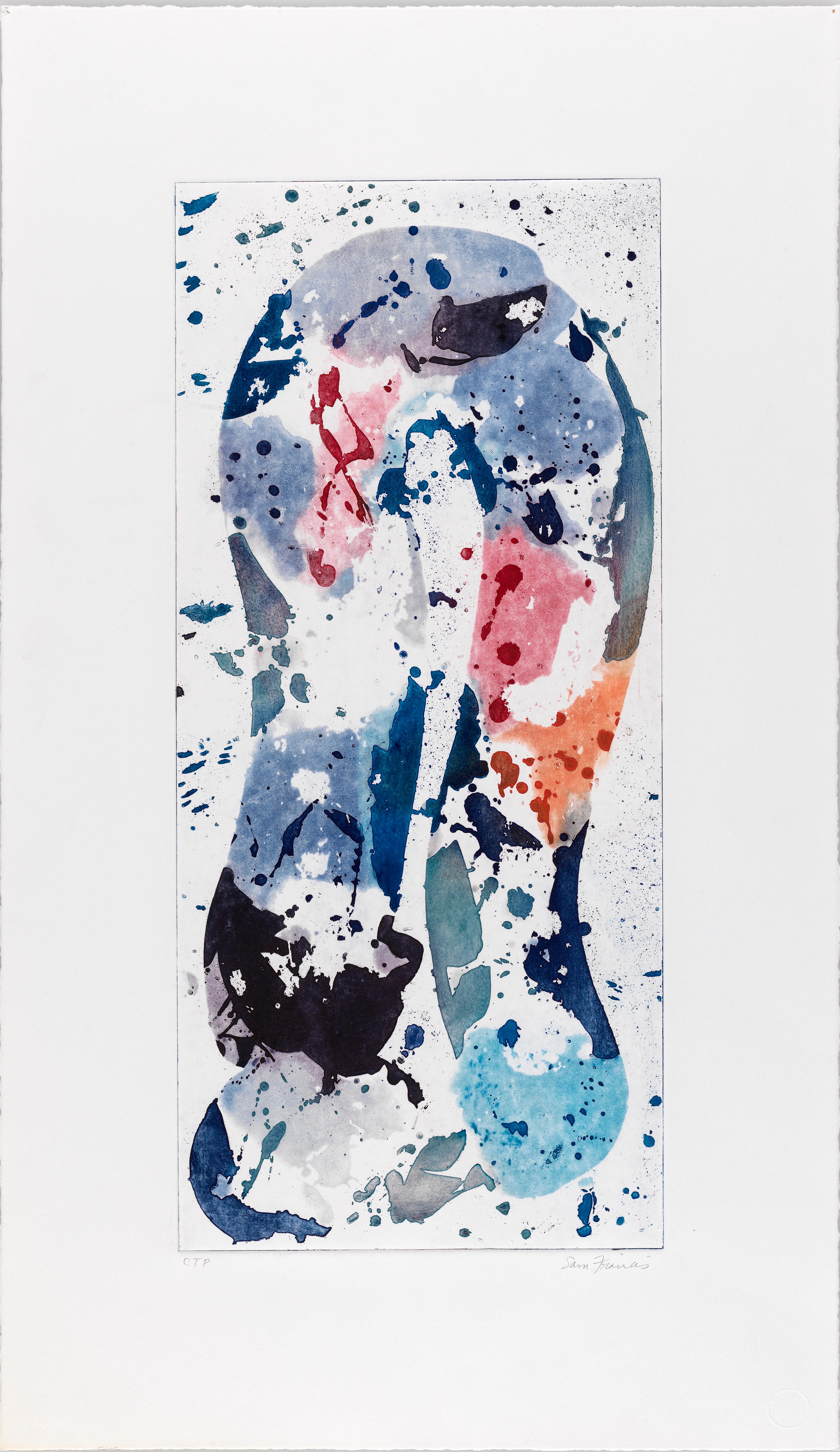 Abstract Print Sam Francis - Sans titre