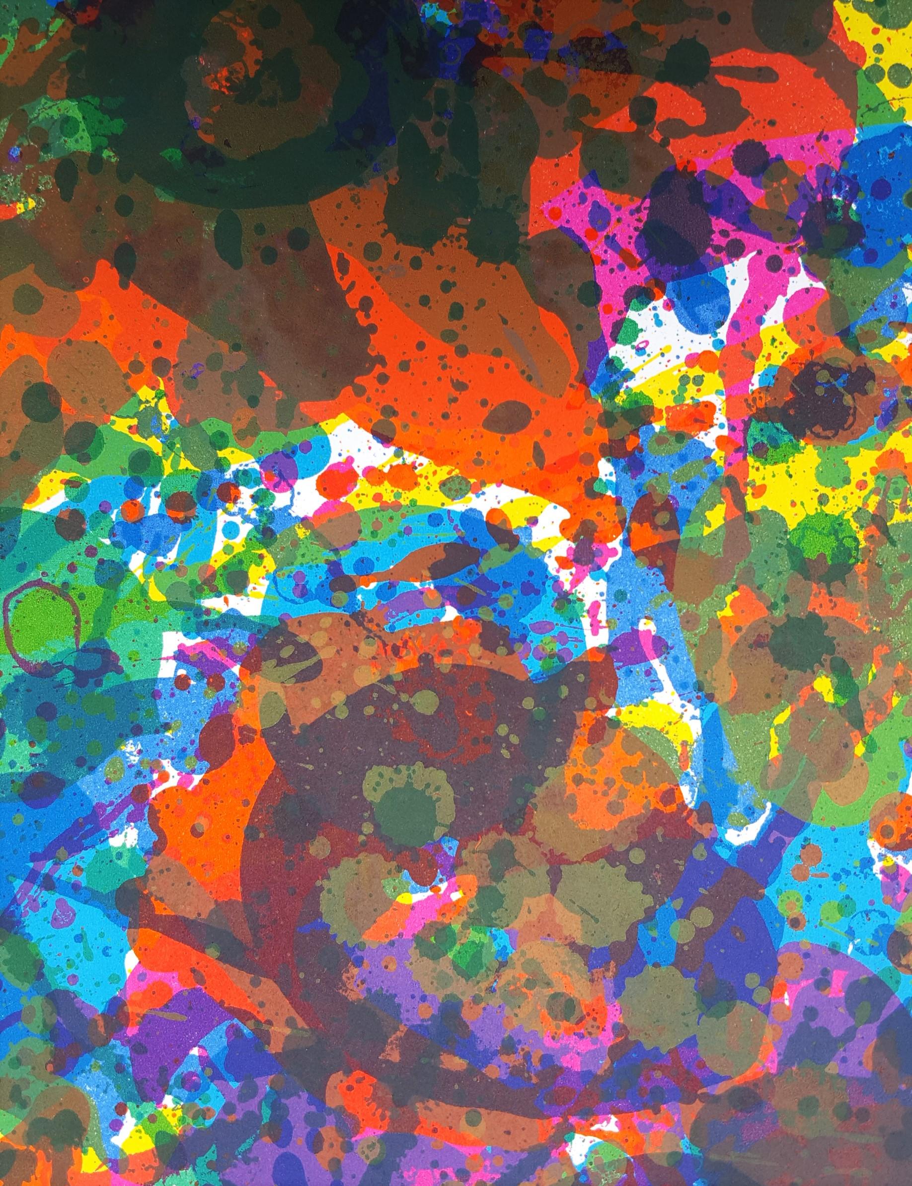 Sans titre (SF-348) (Fresh Air School) /// Abstract Expressionist Sam Francis Art en vente 10