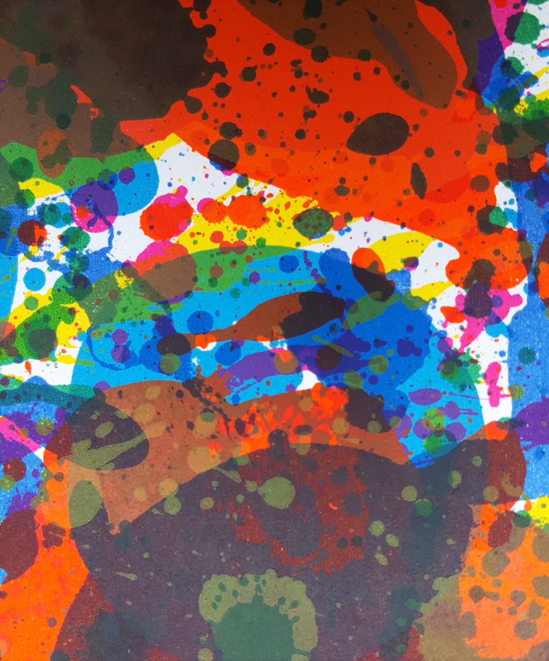 Untitled (SF-348) (Fresh Air School) /// Abstract Expressionist Sam Francis Art For Sale 11