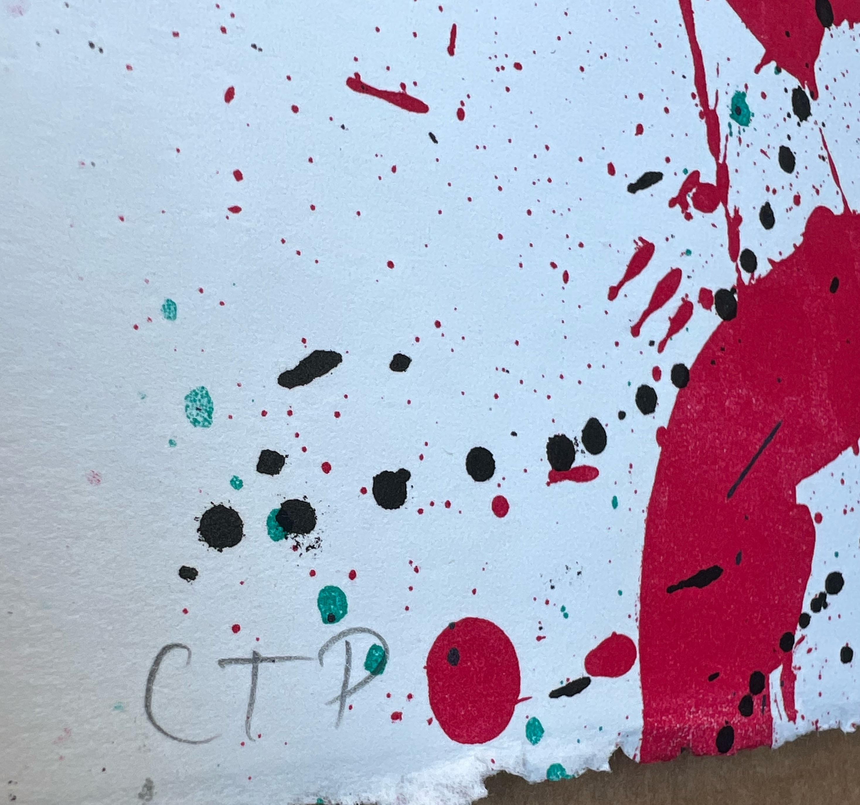 Sin título - Litografía de Sam Francis - 1982 en venta 2