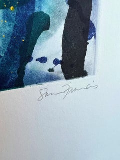 Untitled - Etching by Sam Francis - 1989