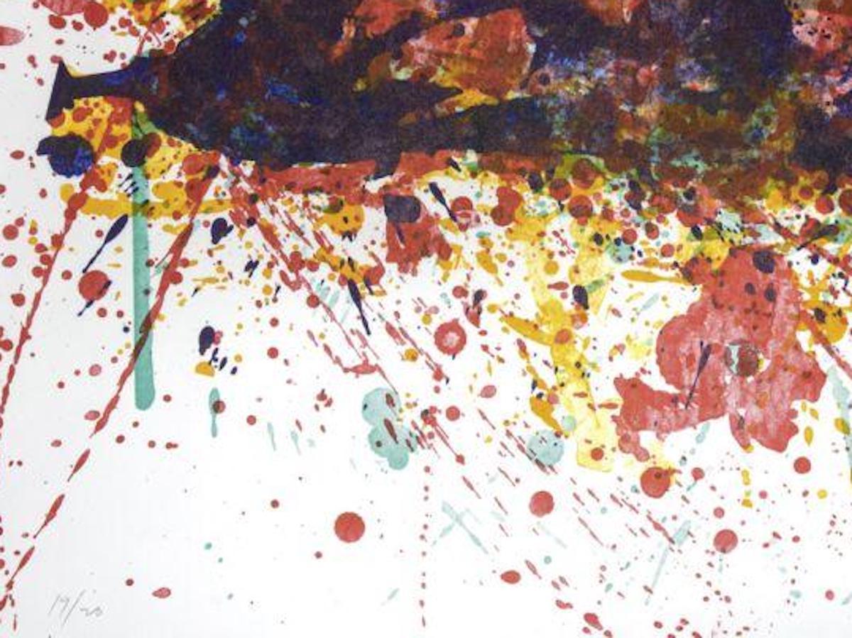 Untitled - Lithograph by Sam Francis - 1976 1