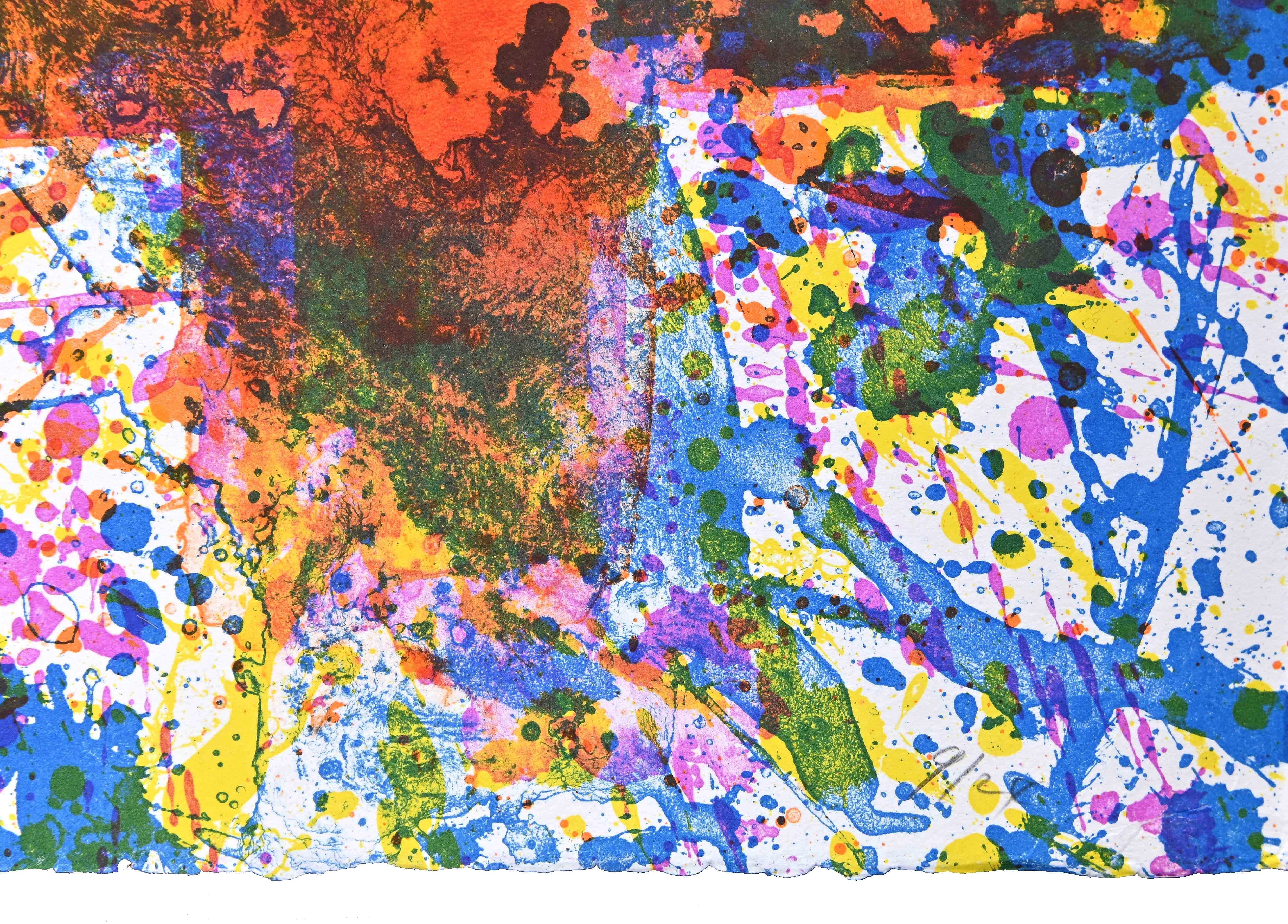 Untitled - Lithograph by Sam Francis - 1979 2