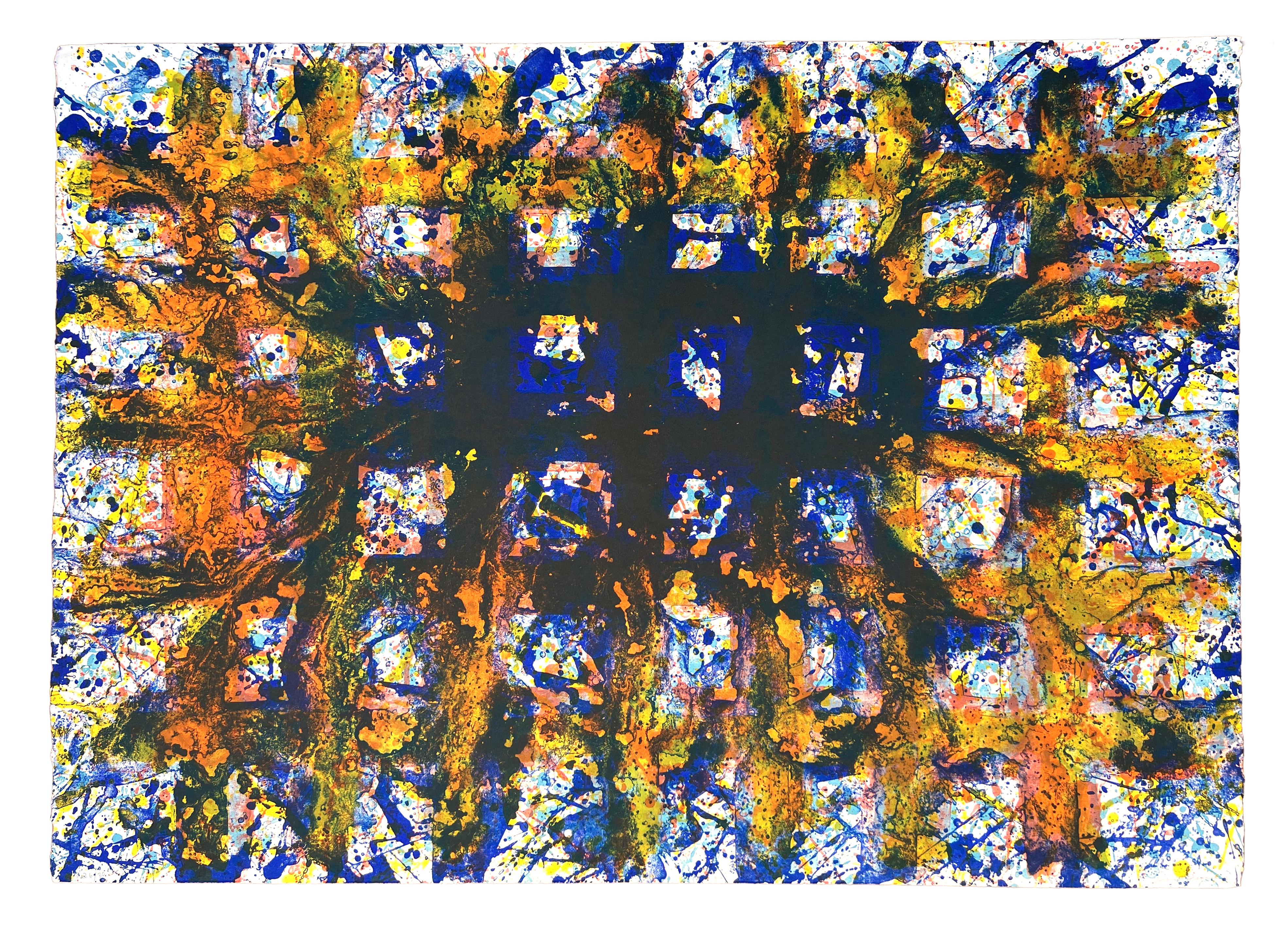 Untitled is an original artwork realized by Sam Francis in 1979.

Mixed colored lithograph on BFK Rives paper.

Hand signed and numbered on the lower left margin. Edition 26/30.

The Litho Shop, publisher and printer, Santa Monica, California.

Ref.