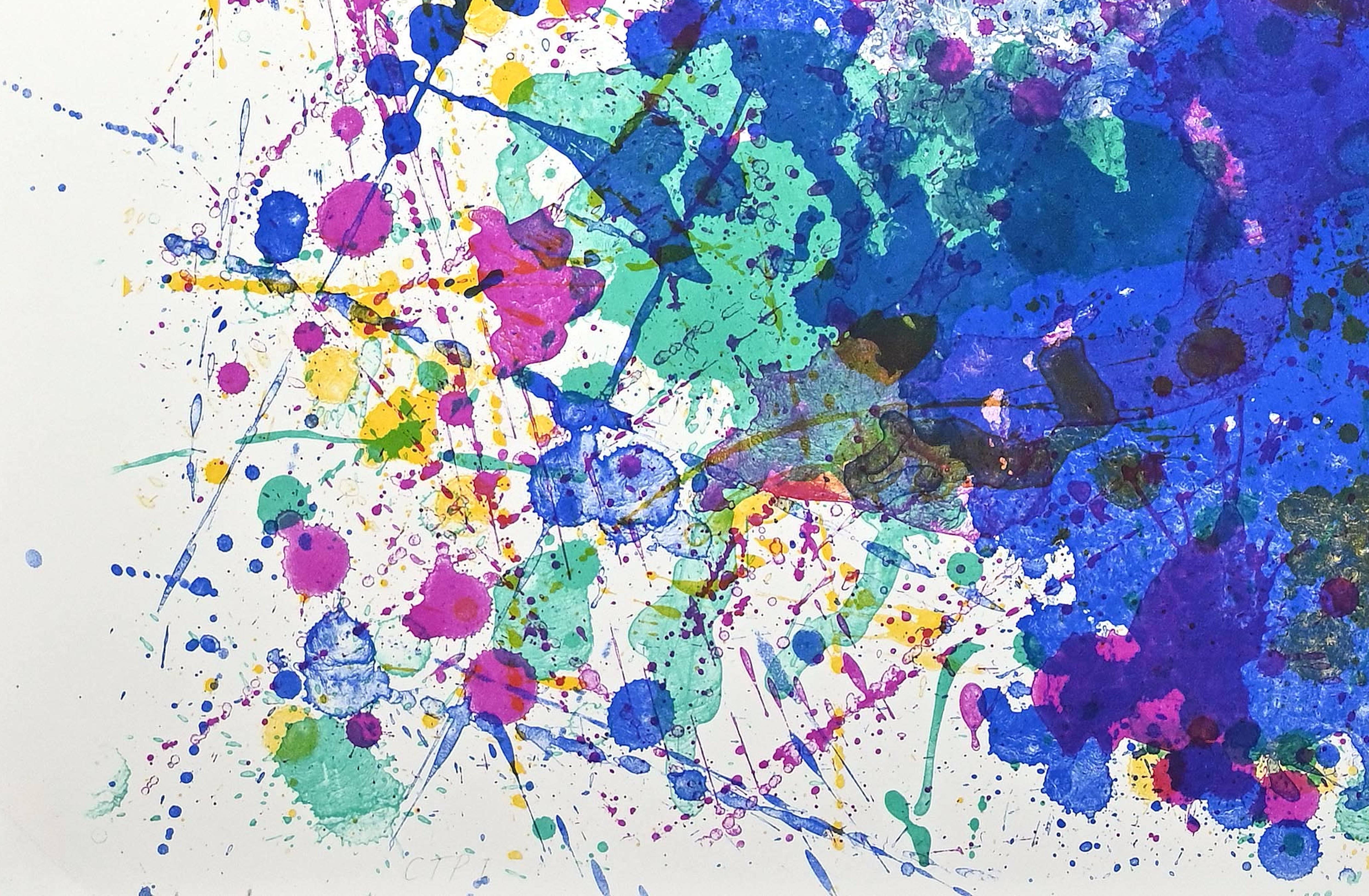 Untitled - Lithograph by Sam Francis - 1980 For Sale 1