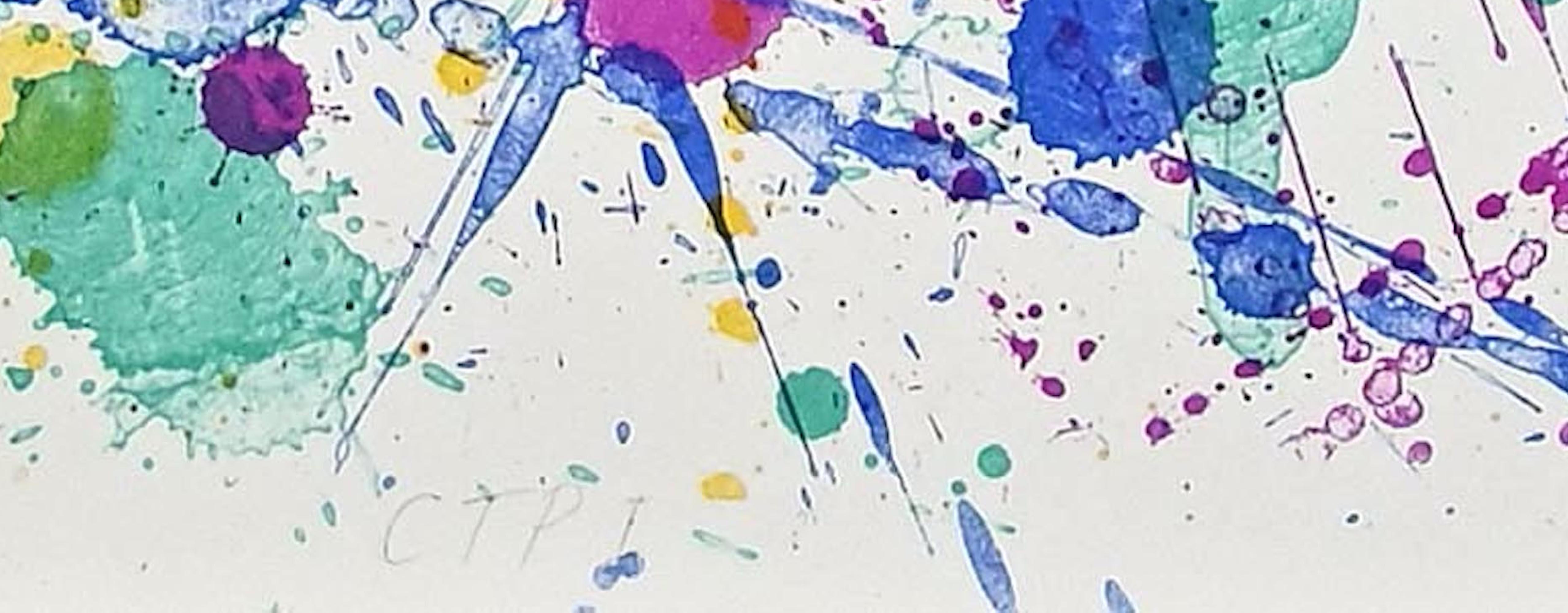 Untitled - Lithograph by Sam Francis - 1980 For Sale 3
