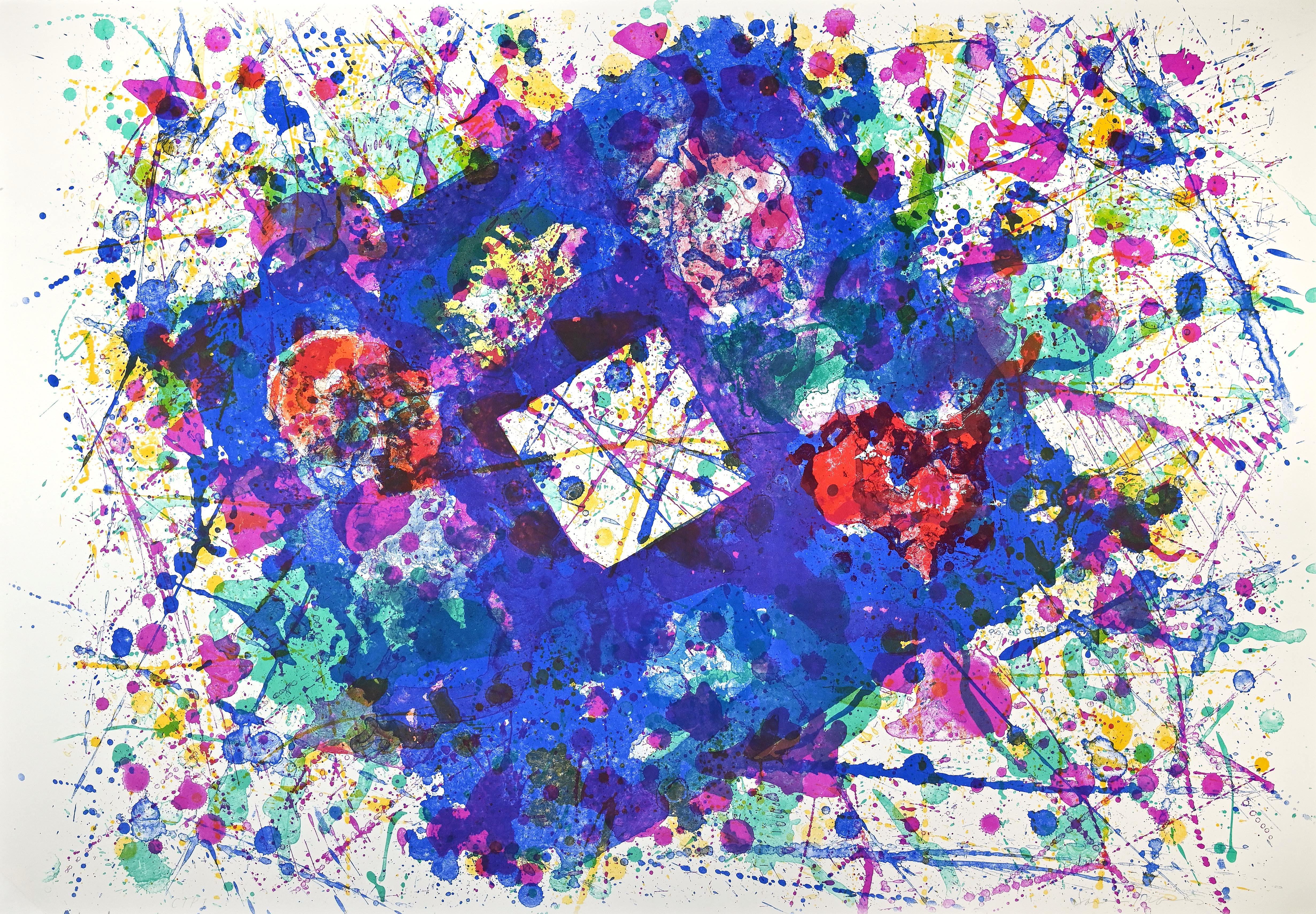 Untitled - Lithograph by Sam Francis - 1980