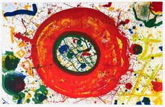 Vintage Untitled - Lithograph by Sam Francis - 1992