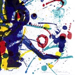 Untitled -  Lithograph by Sam Francis - 1986
