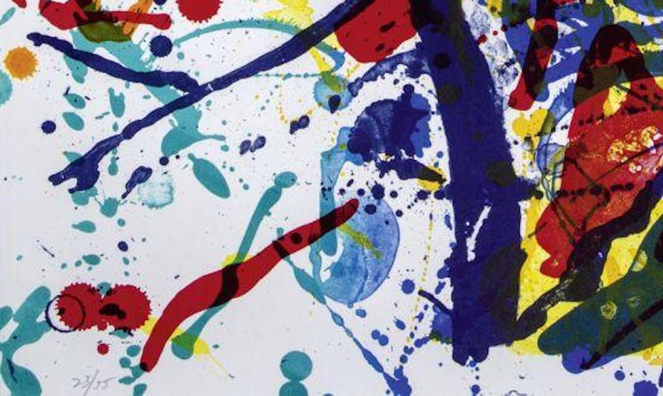 Untitled -  Lithograph by Sam Francis - 1986 For Sale 2