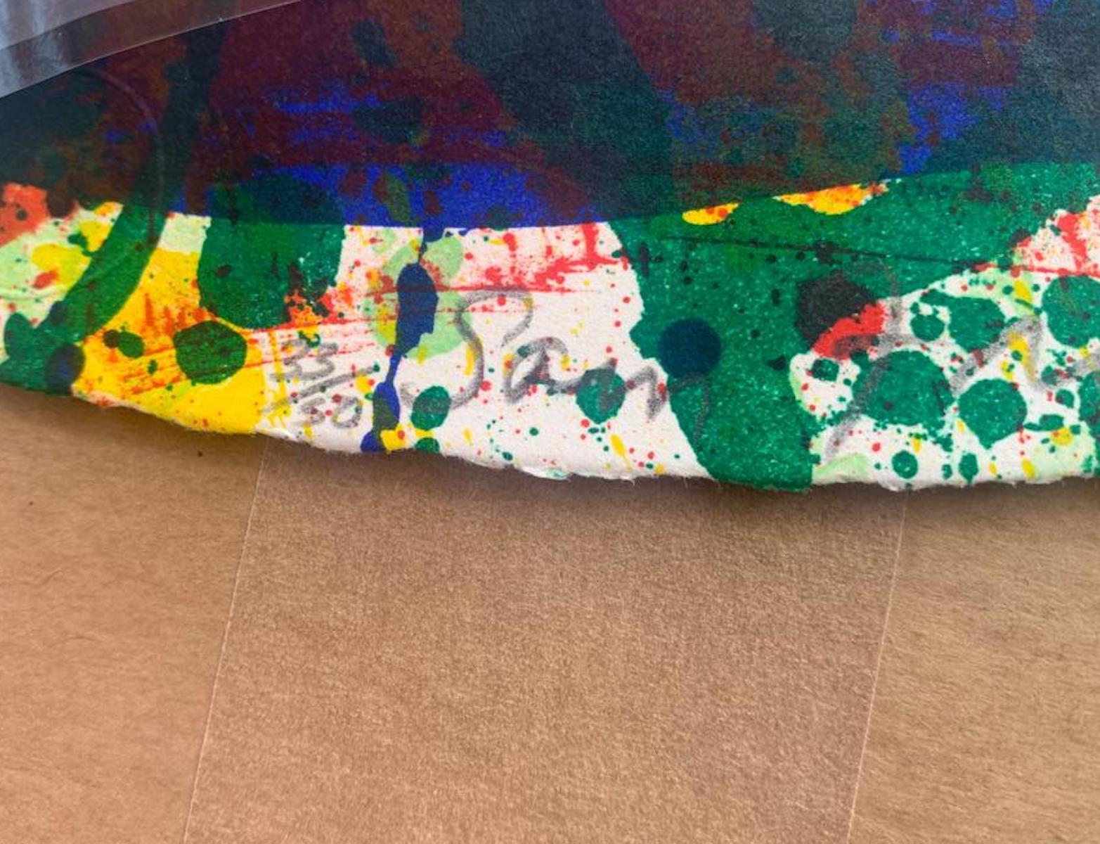 Senza titolo - Litografia di Sam Francis - 1994 in vendita 1
