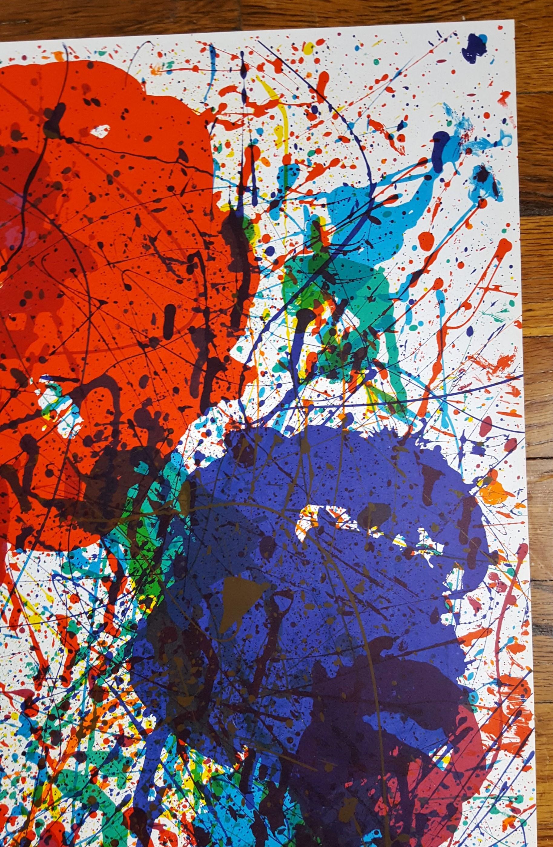 Sans titre (SF-229P) (Fondation Maeght) Affiche /// Sam Francis Expression abstraite en vente 10