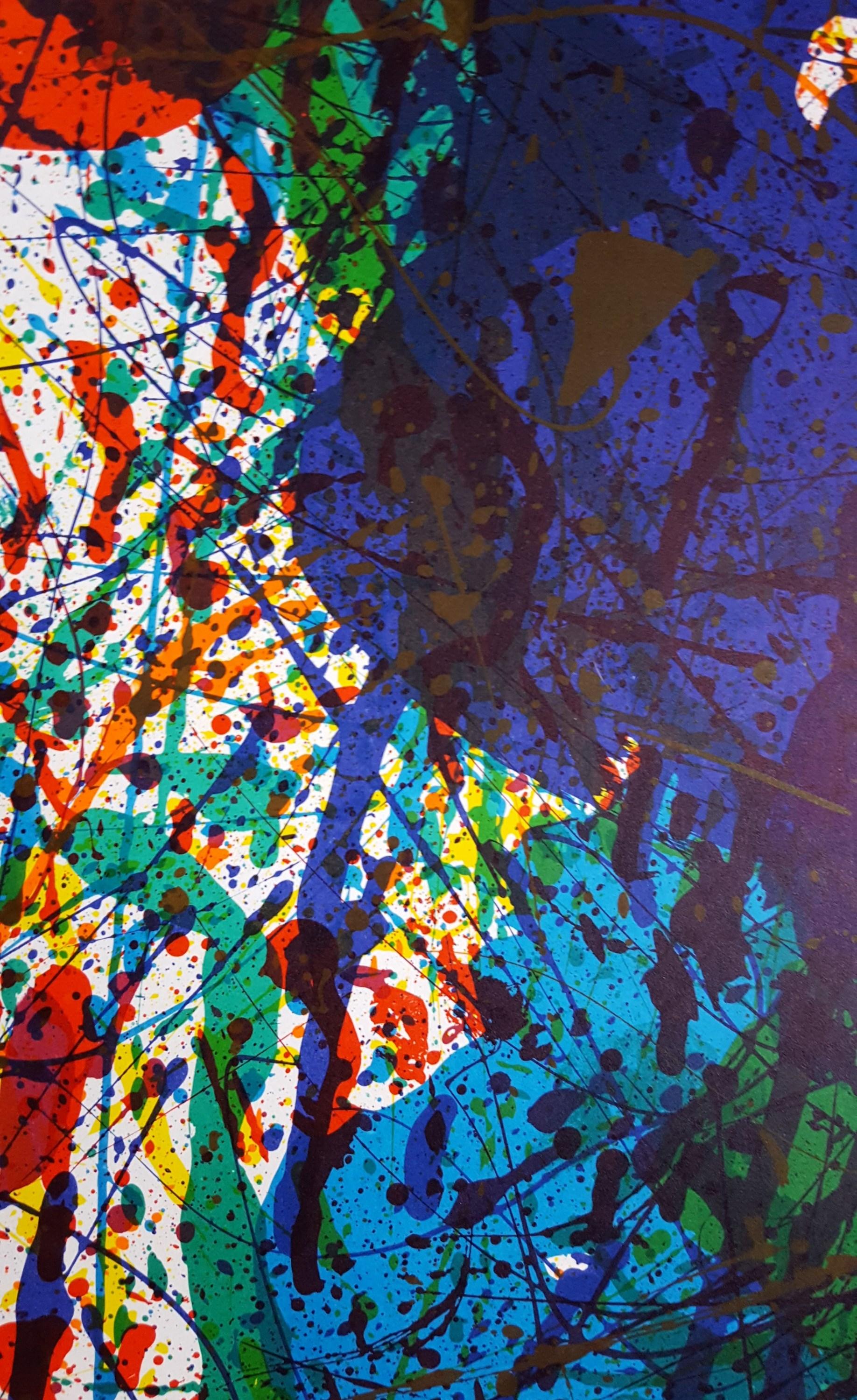Sans titre (SF-229P) (Fondation Maeght) Affiche /// Sam Francis Expression abstraite en vente 14