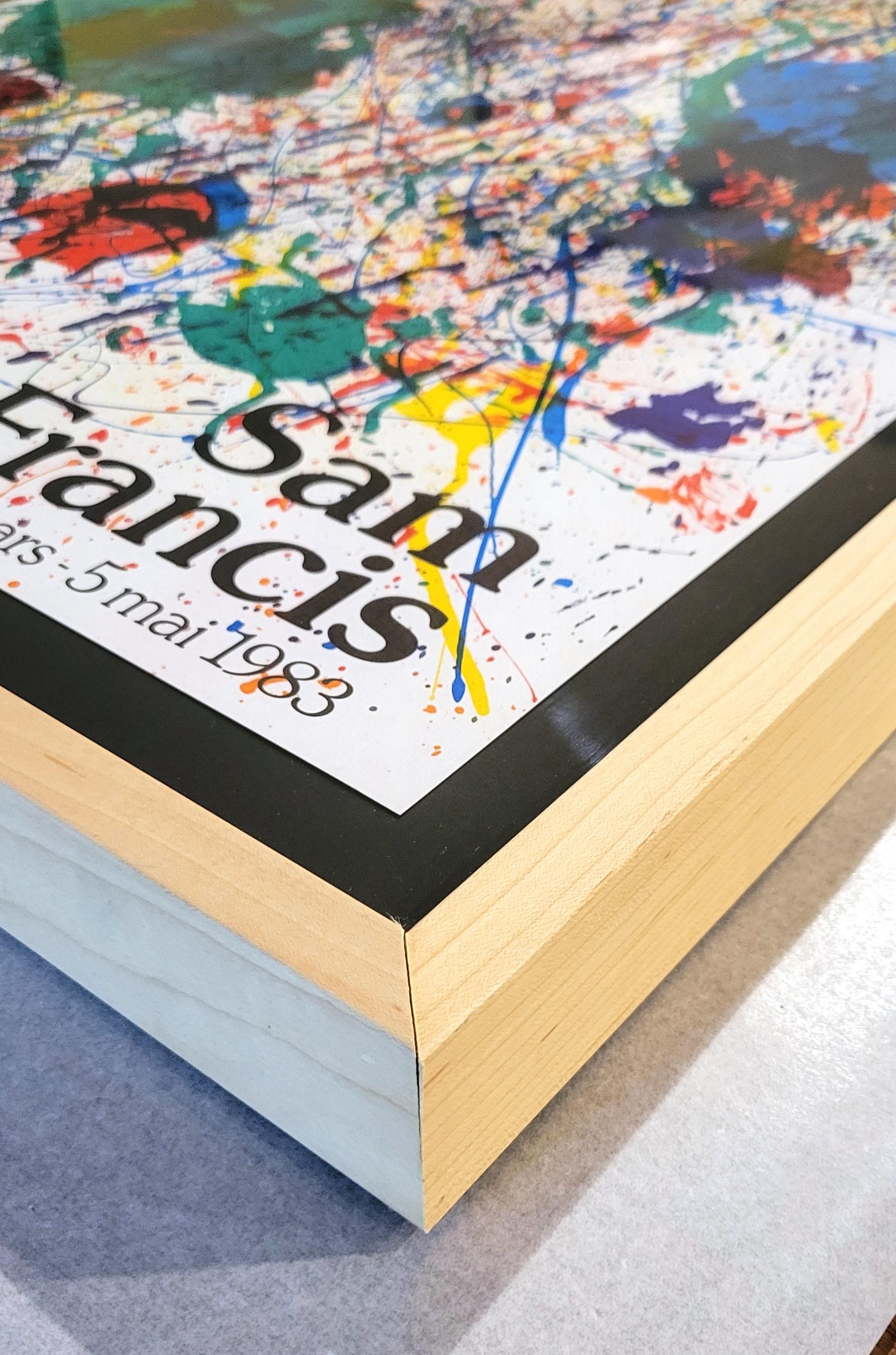 Sans titre (SF-229P) (Fondation Maeght) Affiche /// Sam Francis Expression abstraite en vente 15