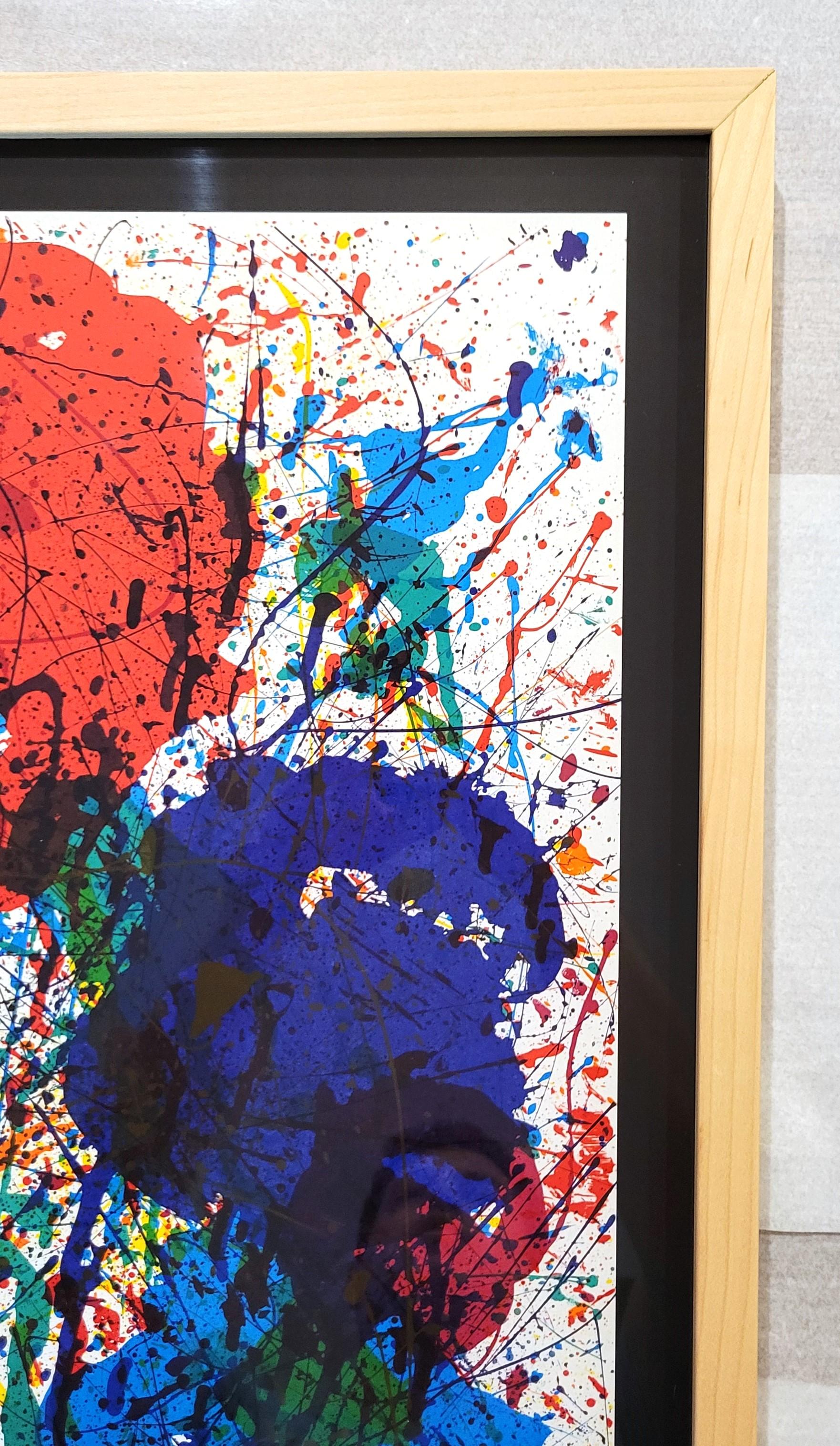 Sans titre (SF-229P) (Fondation Maeght) Affiche /// Sam Francis Expression abstraite en vente 4