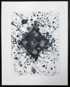 Untitled (SF-260), Framed Abstract Lithograph by Sam Francis