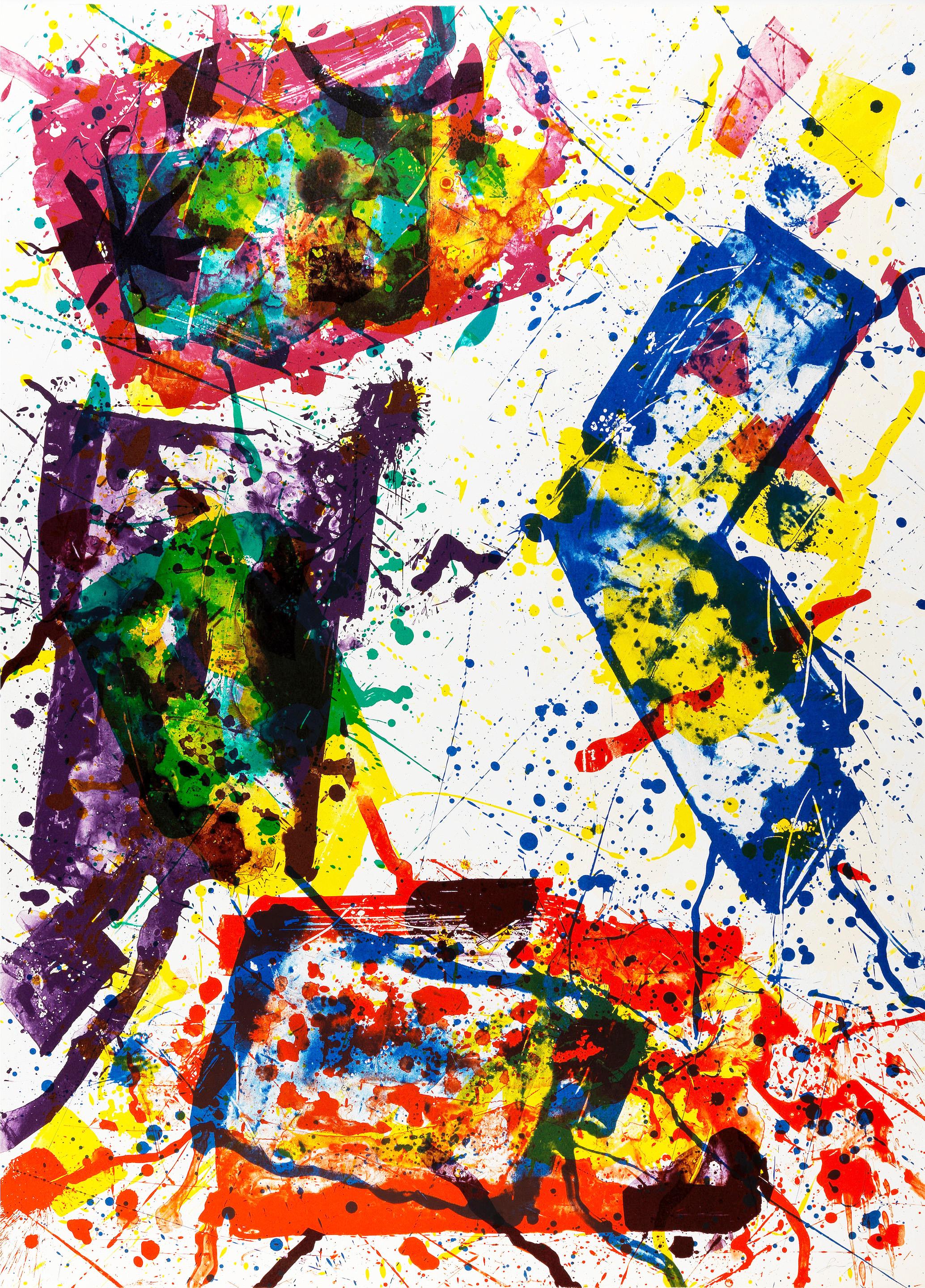 Sam Francis Abstract Print - Untitled (SF-269)