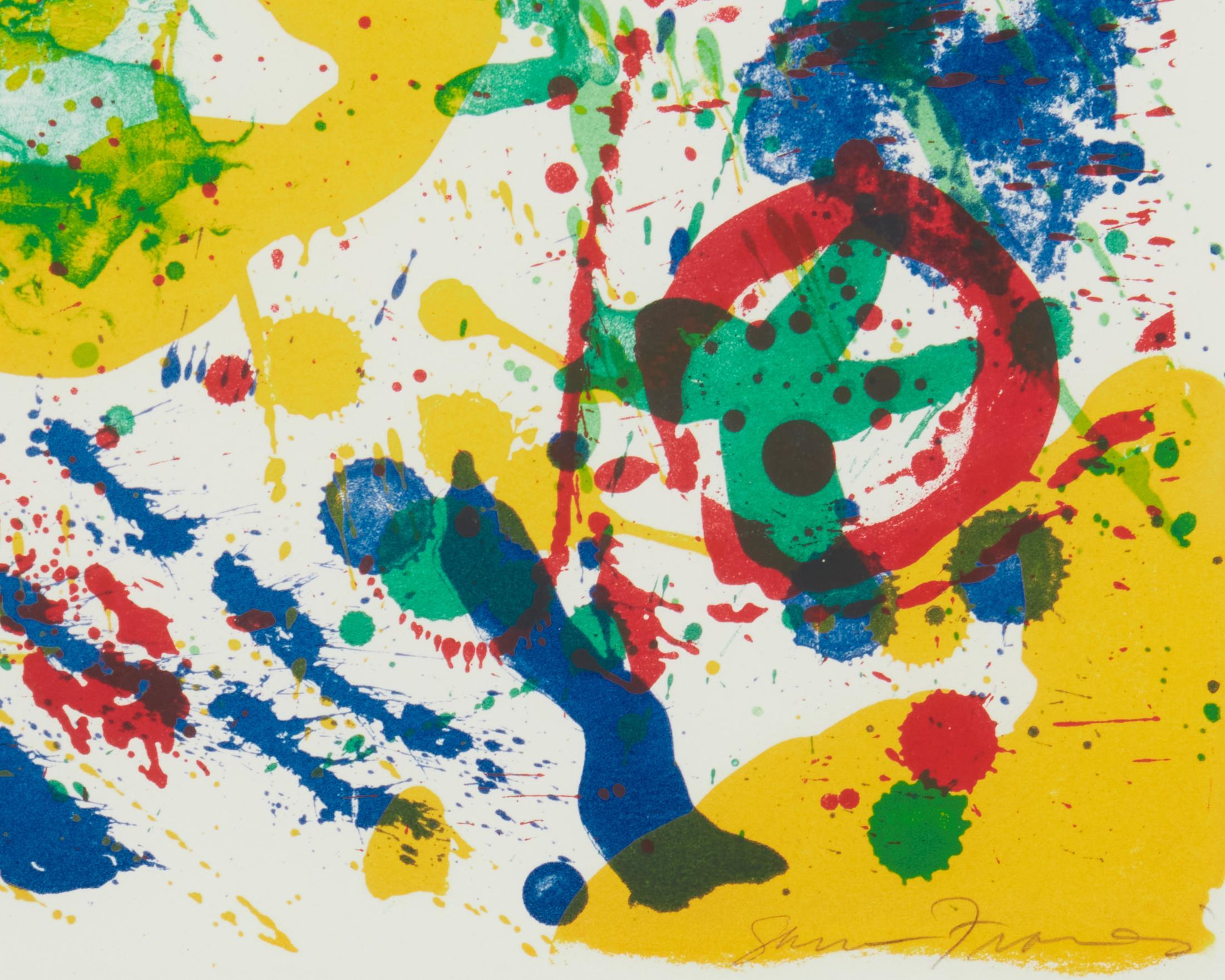 Untitled (SF-297) - Print by Sam Francis