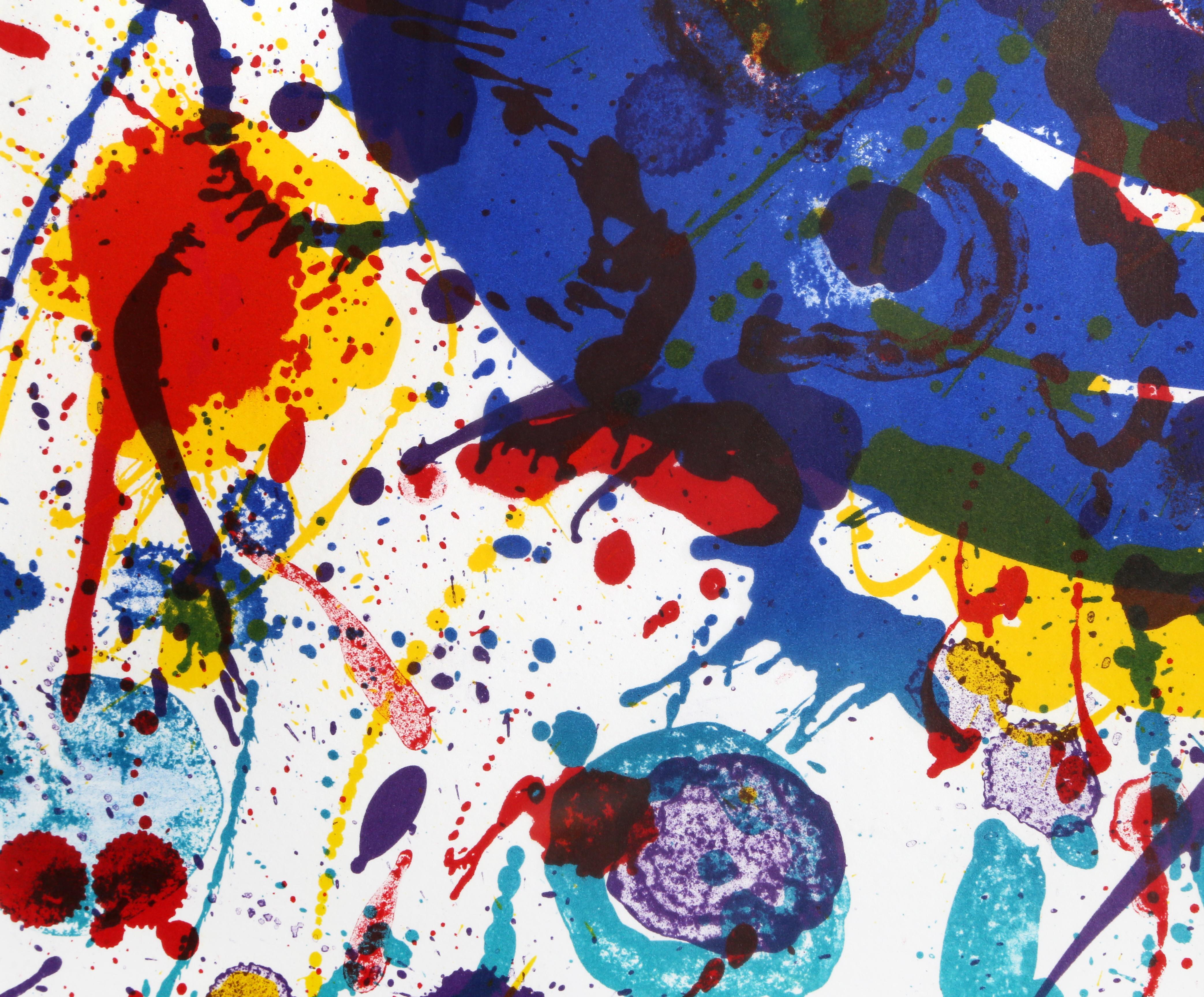 Untitled (SF-316)
Sam Francis, American (1923–1994)
Portfolio: Michael Waldberg: Sky Poems
Date: 1986
Lithograph on Rives BFK, signed and numbered in pencil
Edition of HC 12/20, 176
Size: 29.88 x 22 in. (75.9 x 55.88 cm)
Printer: Desjobert,