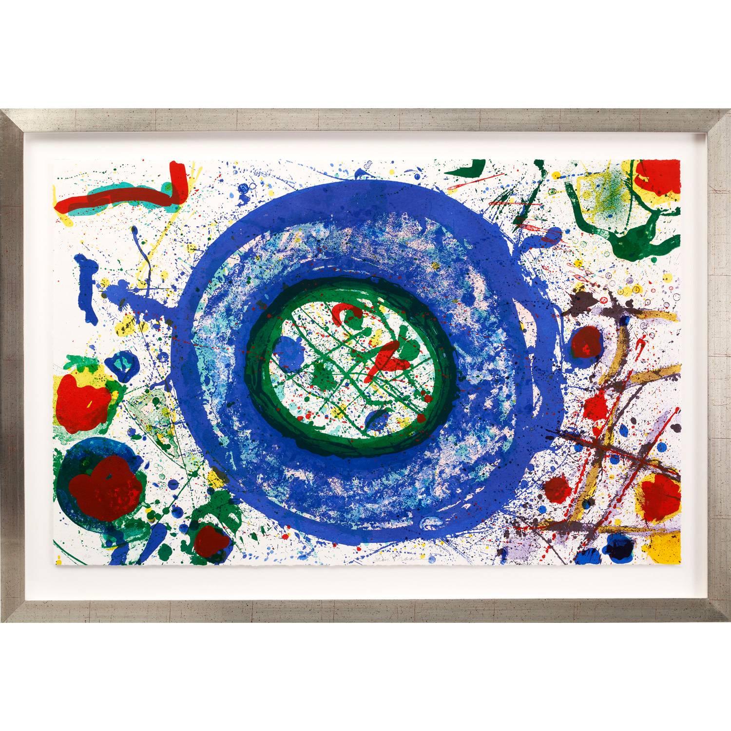 Sam Francis Abstract Print - Untitled (SF-346)