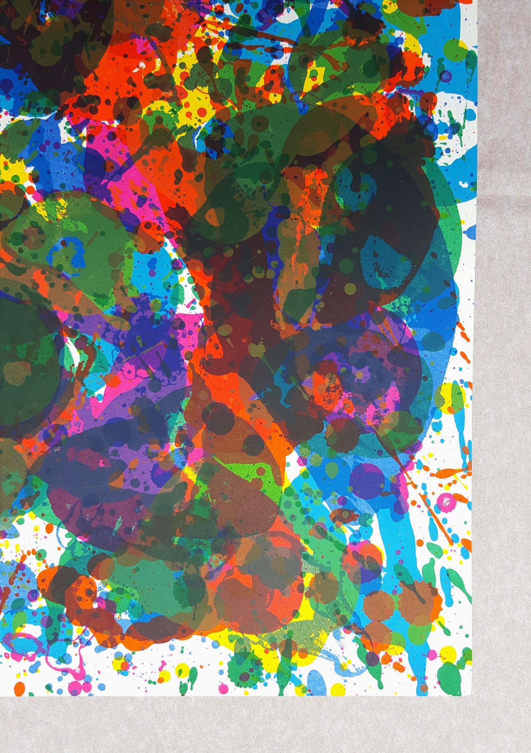 Untitled (SF-348) (Fresh Air School) /// Abstract Expressionist Sam Francis Art im Angebot 5