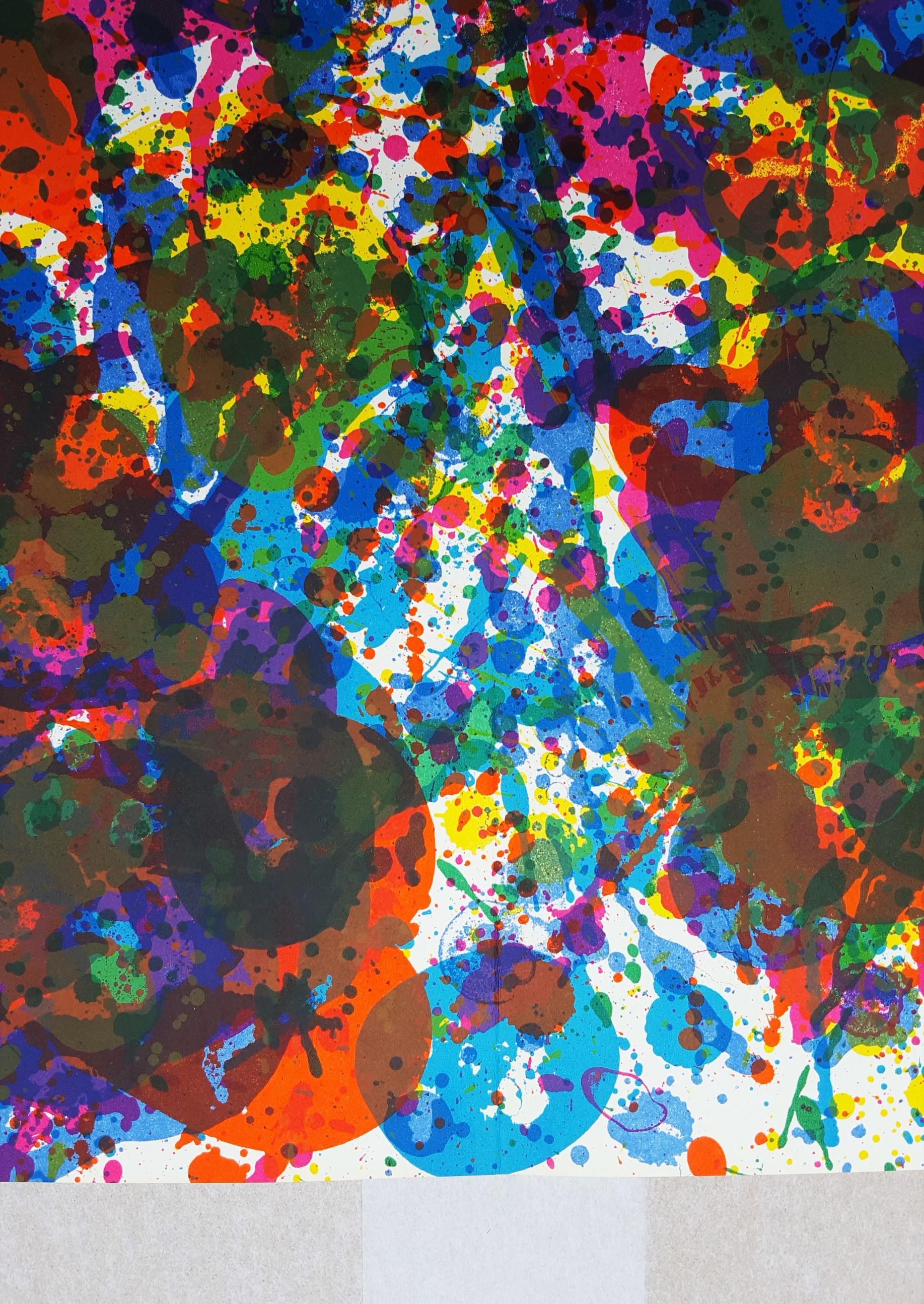 Untitled (SF-348) (Fresh Air School) /// Abstract Expressionist Sam Francis Art im Angebot 7