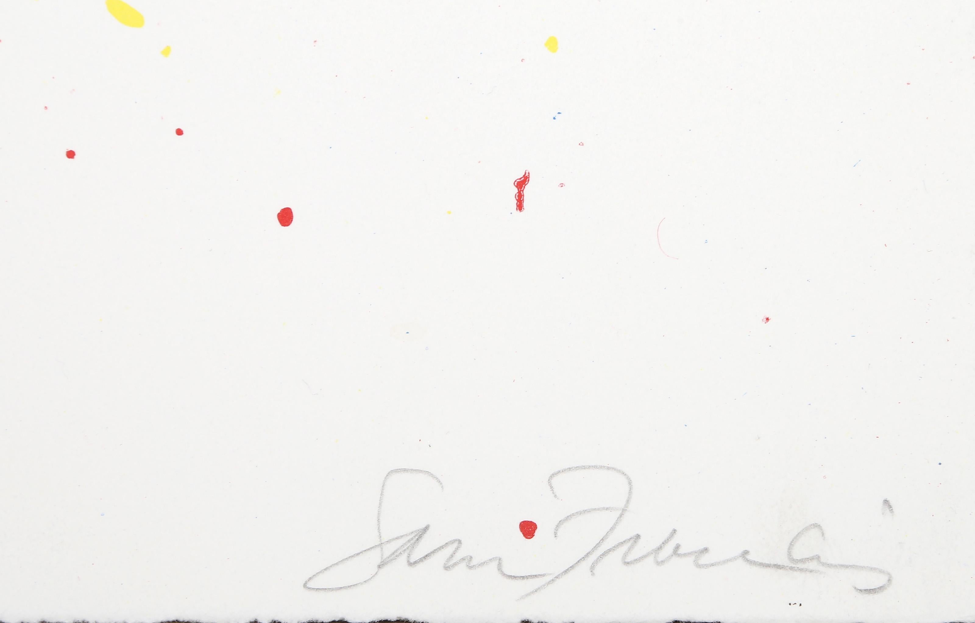 Senza titolo (SF-350), litografia espressionista astratta di Sam Francis 2
