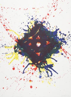 Senza titolo (SF-350), litografia espressionista astratta di Sam Francis