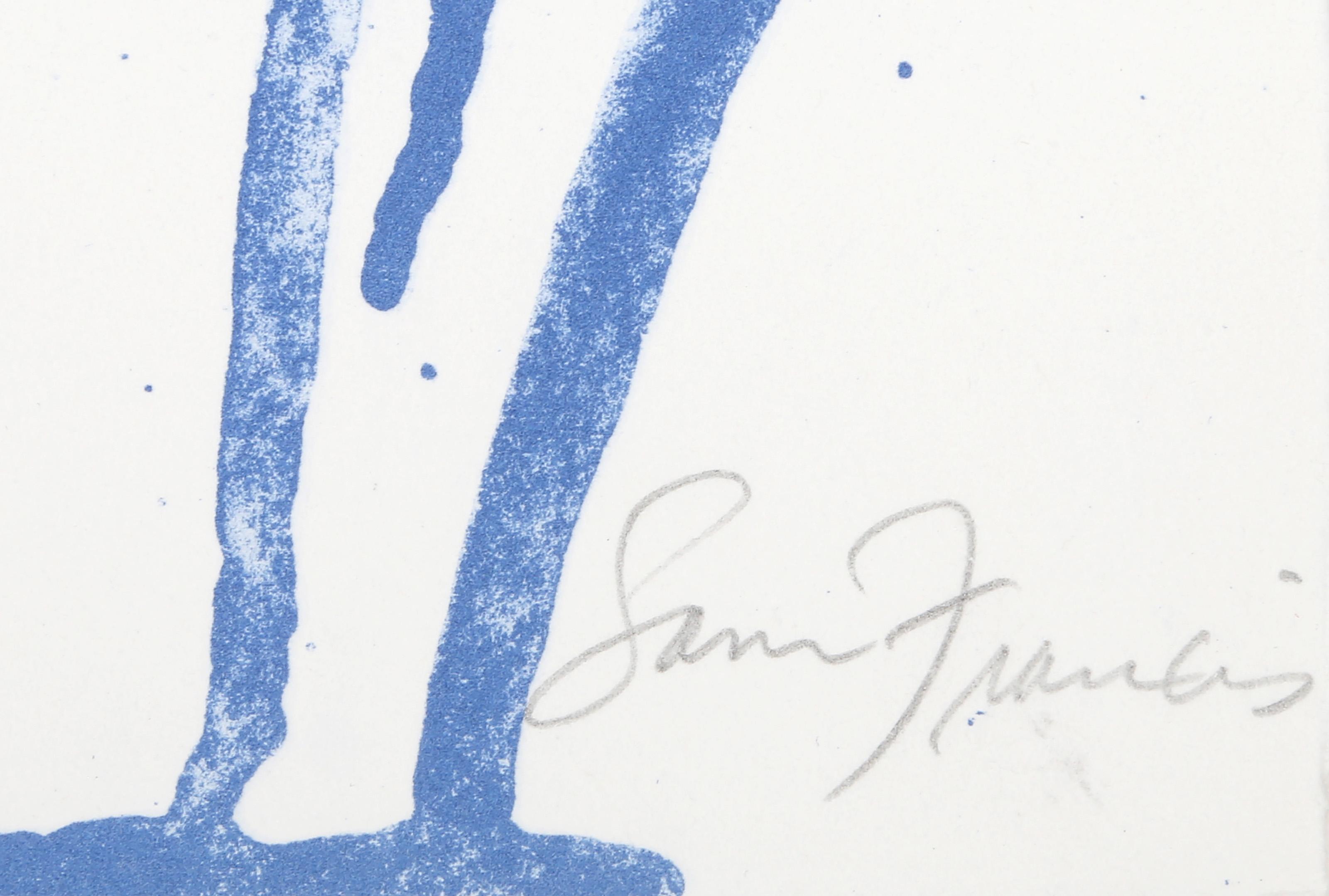 Senza titolo (SF-351), litografia espressionista astratta di Sam Francis in vendita 3