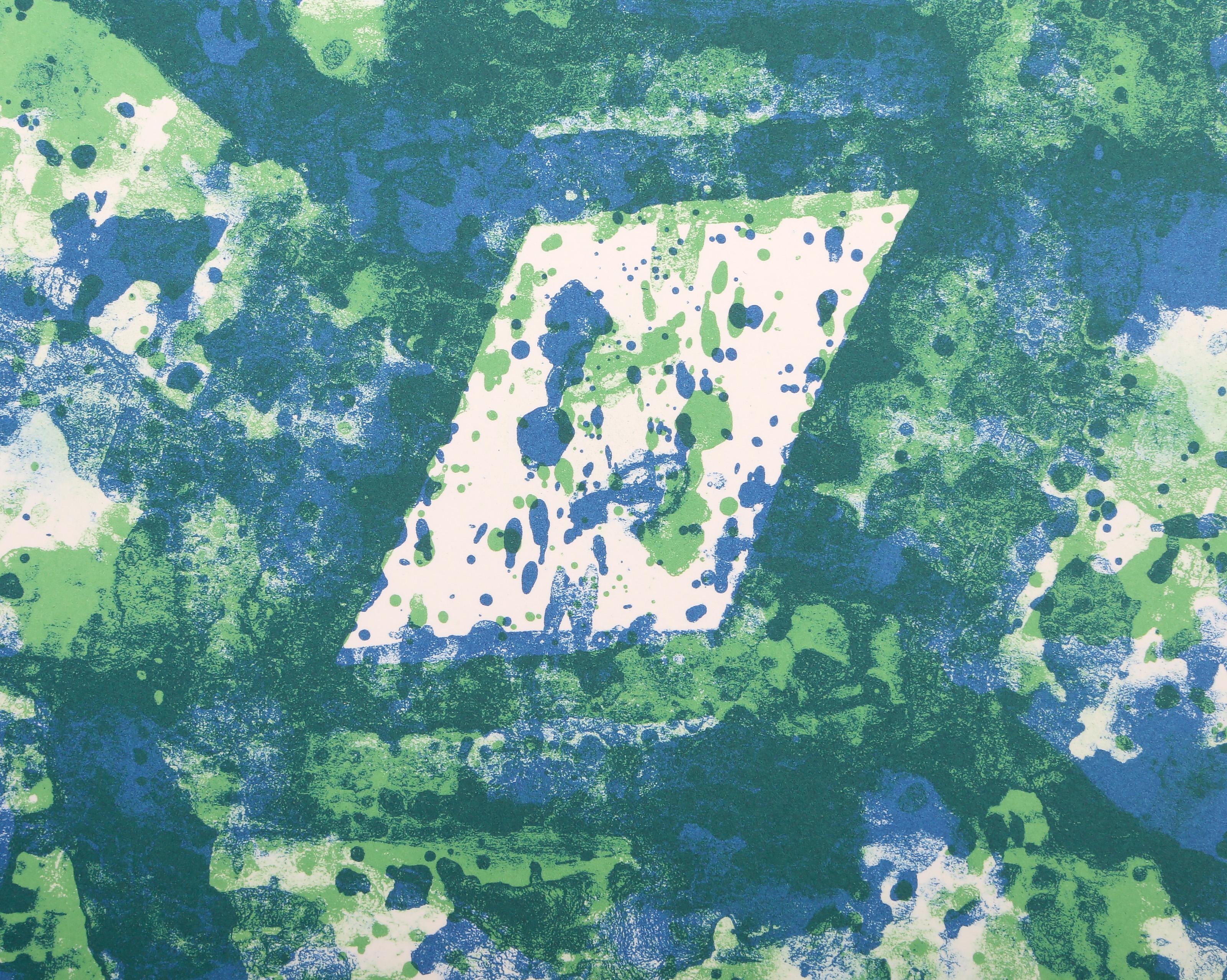 Senza titolo (SF-353), litografia espressionista astratta di Sam Francis in vendita 2