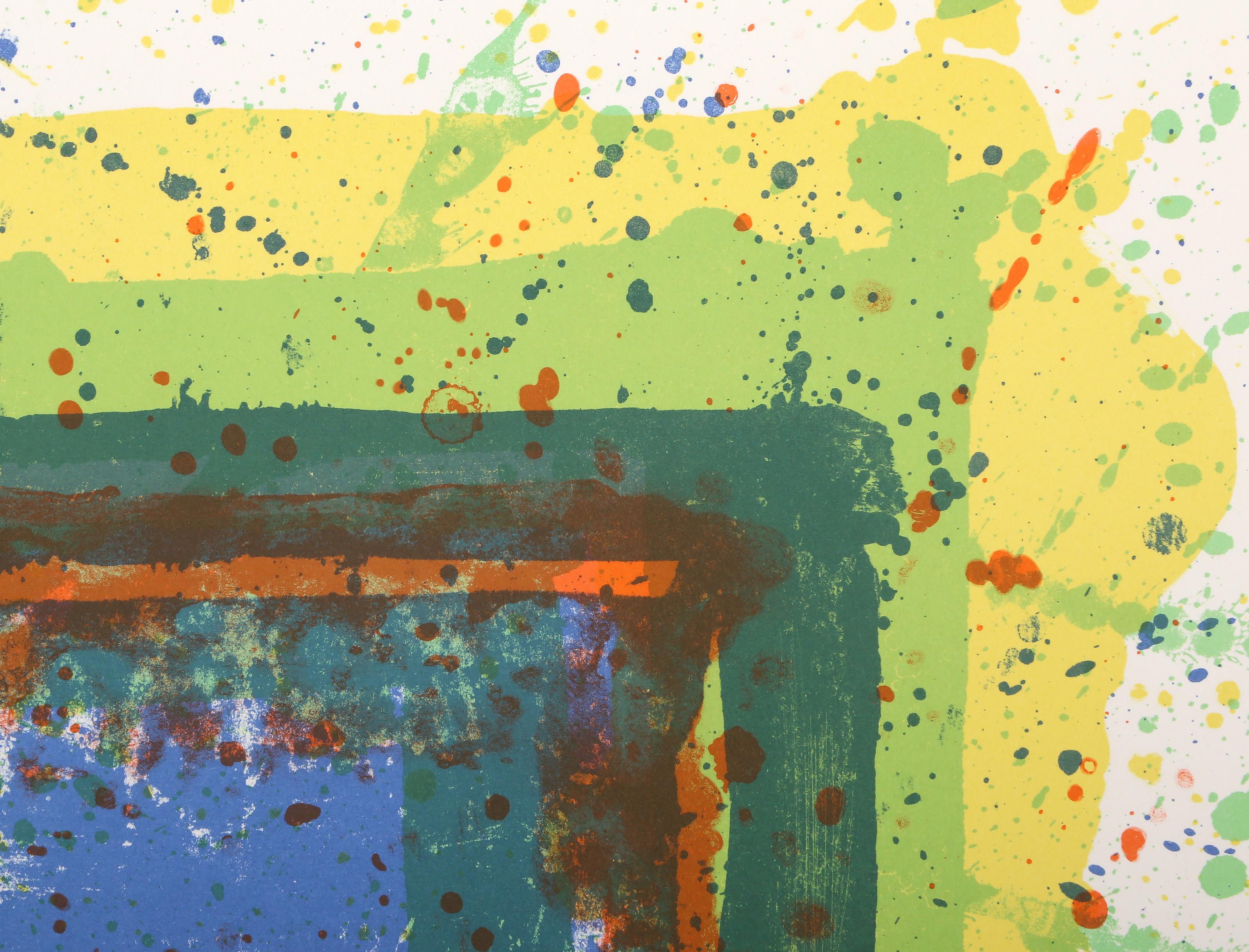 Senza titolo (SF-354), litografia espressionista astratta di Sam Francis in vendita 1