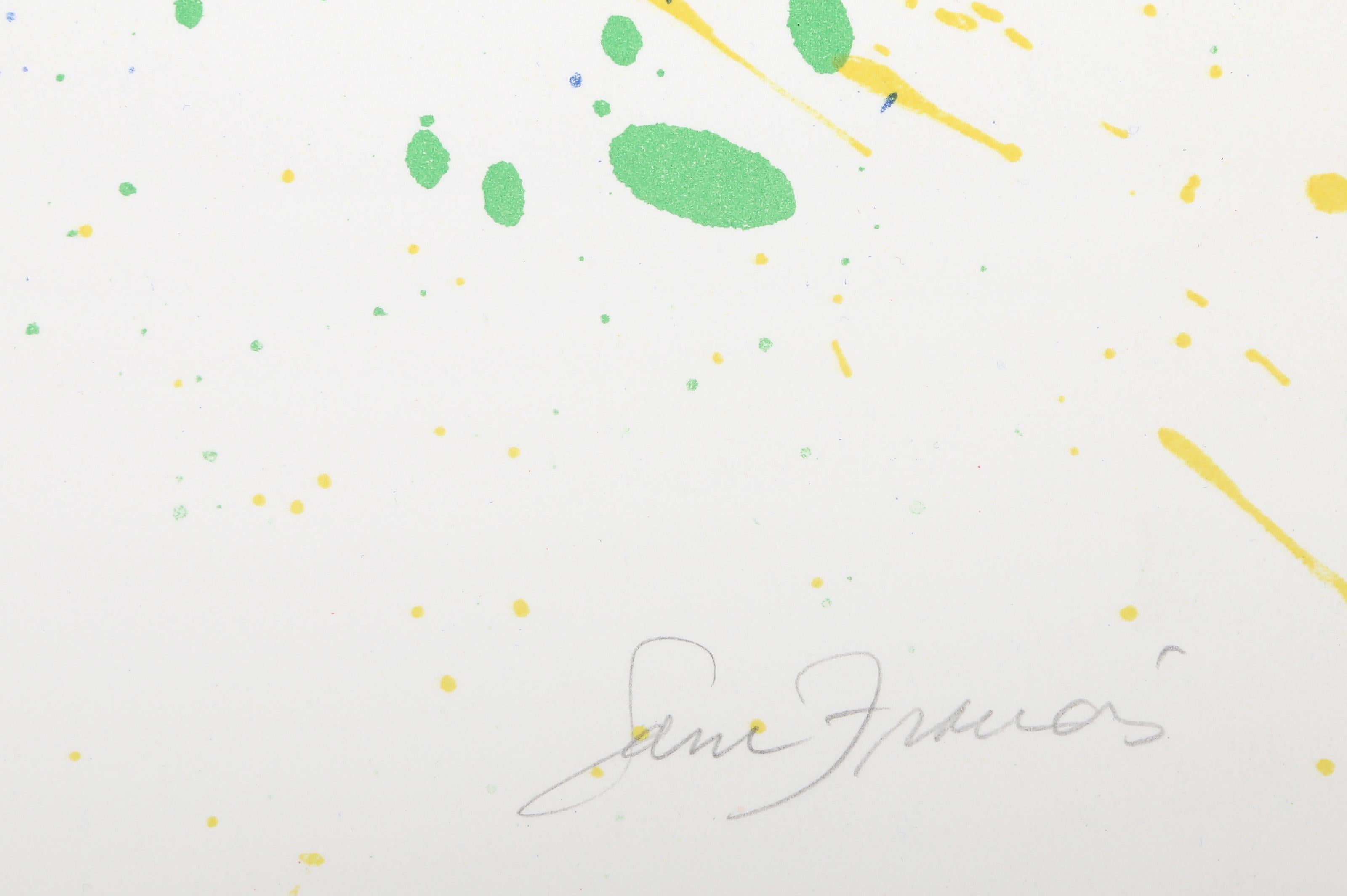 Senza titolo (SF-354), litografia espressionista astratta di Sam Francis in vendita 2