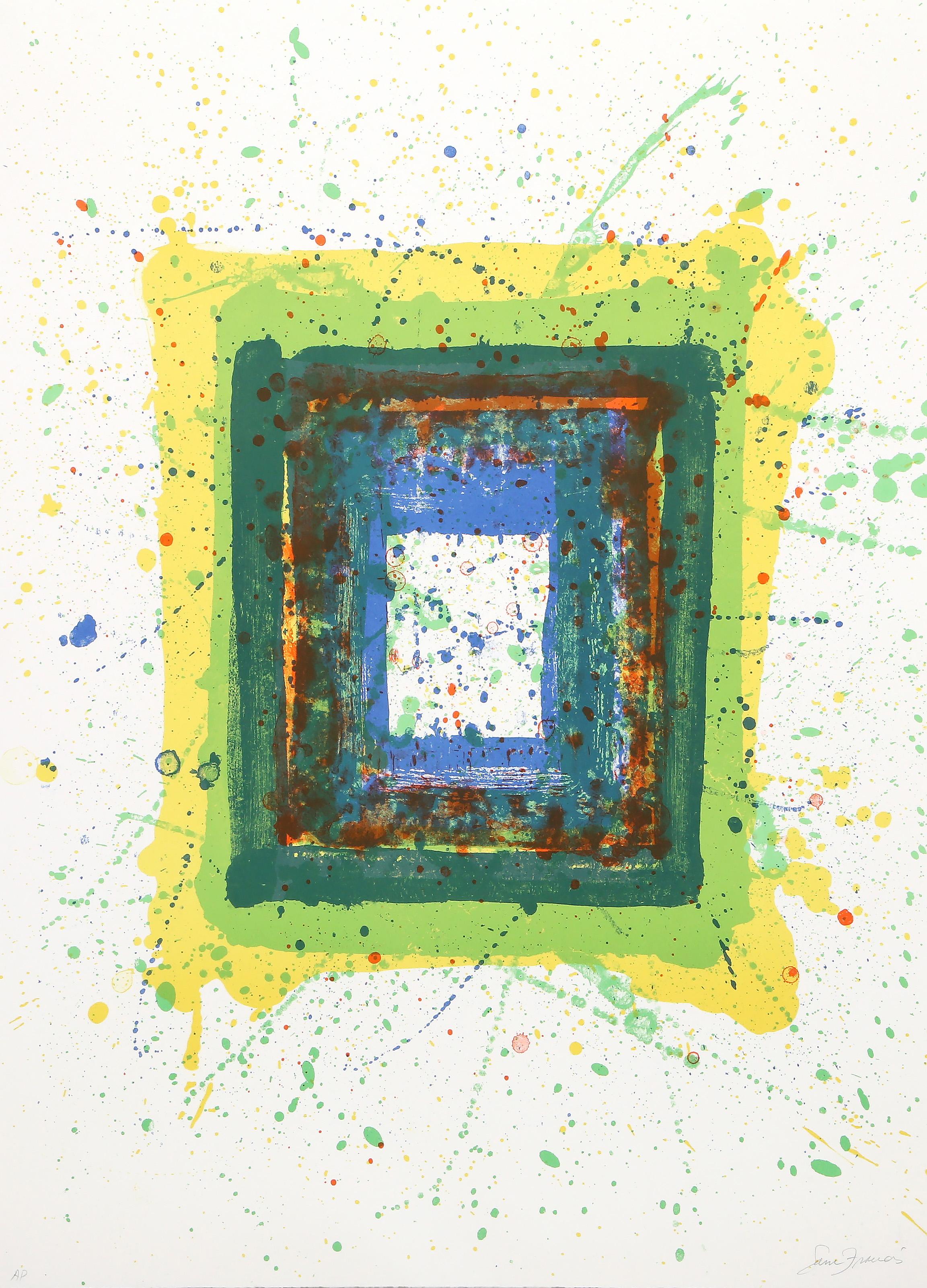  Sam Francis, Americano (1923 - 1994) -  Senza titolo (SF-354), Portfolio:  Papierski Portfolio, Anno:  1992, Medio:  Litografia su BFK Rives, firmata e numerata a matita, edizione:  50, AP, Taglia:  30 x 22 pollici (76,2 x 55,88 cm), Stampatore: 