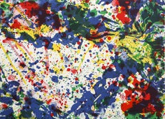 Untitled (SF-355), Abstract Expressionist Lithograph by Sam Francis