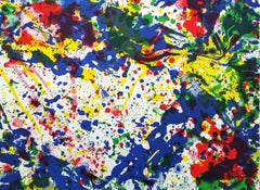 Sans titre (SF-355) (Papierski Portfolio) /// Sam Francis, expressionniste abstrait