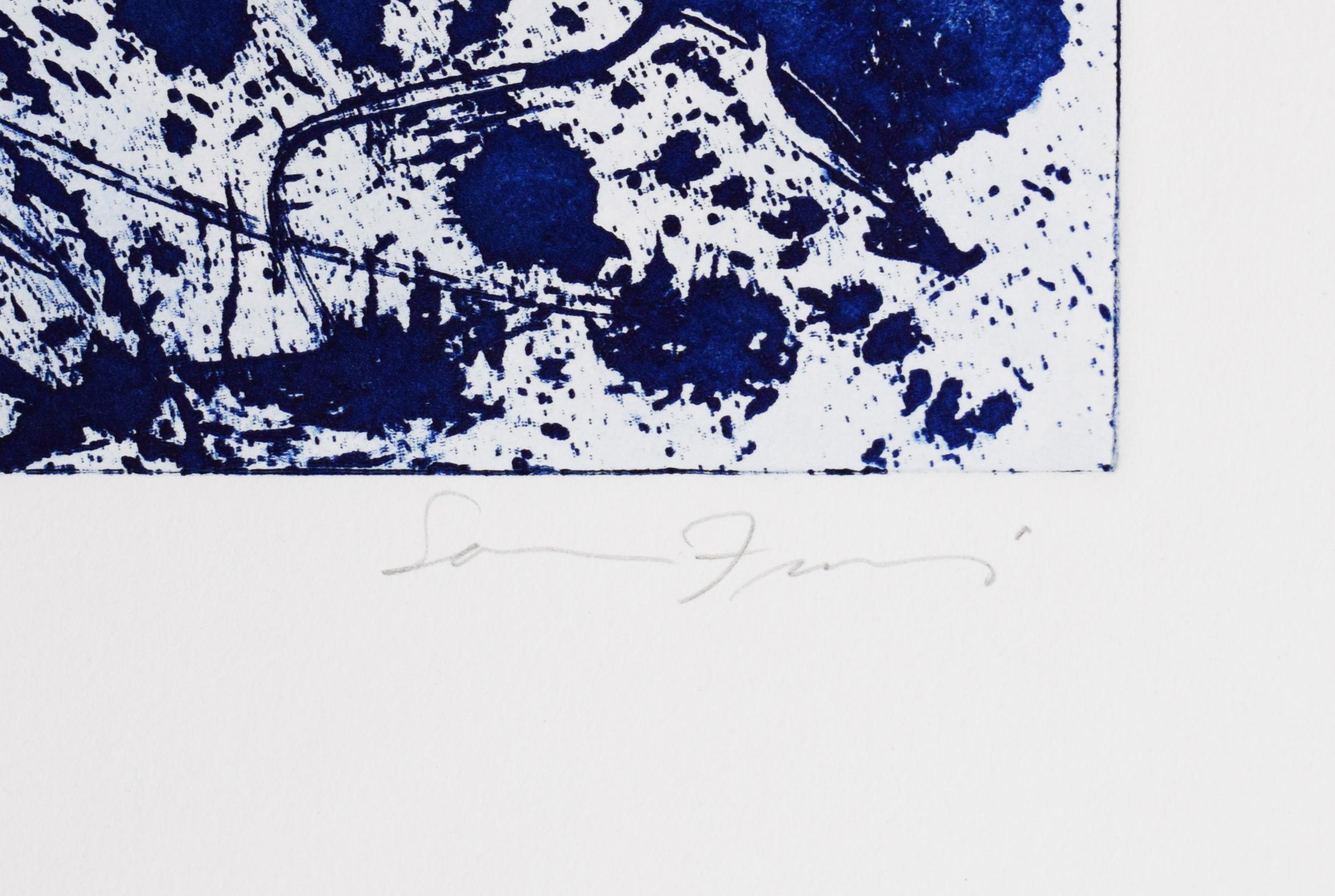 sam francis blue