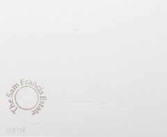 Untitled (SFE-118), Abstract Expressionist Aquatint by Sam Francis